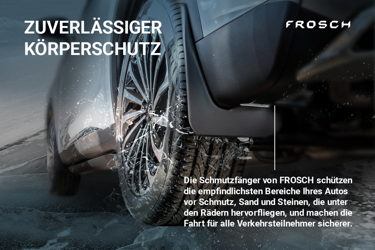 LEMENT Kfz-Schmutzfänger Schmutzfänger Hinten RENAULT Logan, 2014->, 2 tlg., Passgenaue