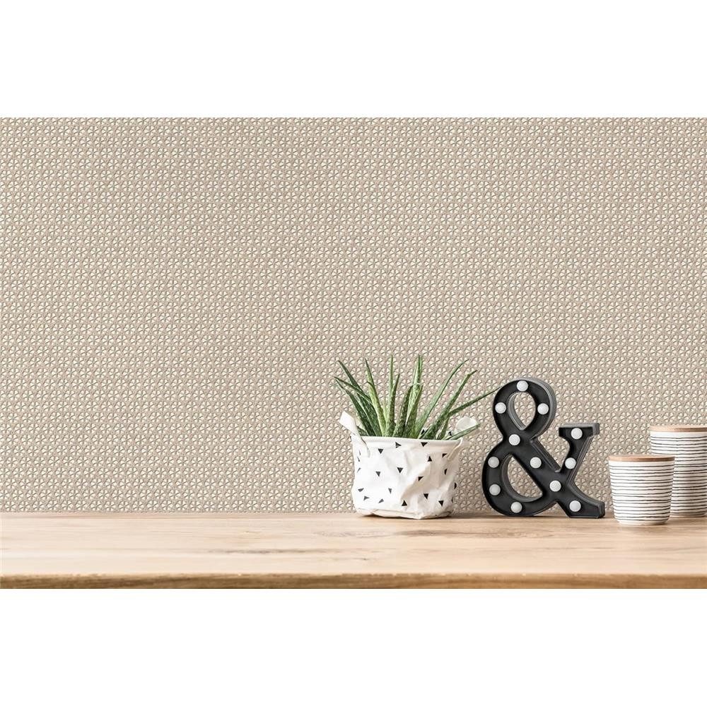 A.S. Création Mustertapete Vliestapete Braun Beige günstig online kaufen