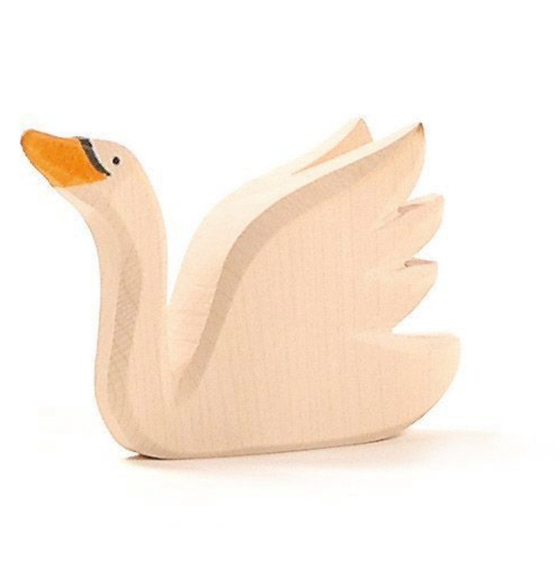 Ostheimer Spielfigur Schwan hoch, Holztier, Spieltier, (Set, 1-tlg., 1), Made in Germany