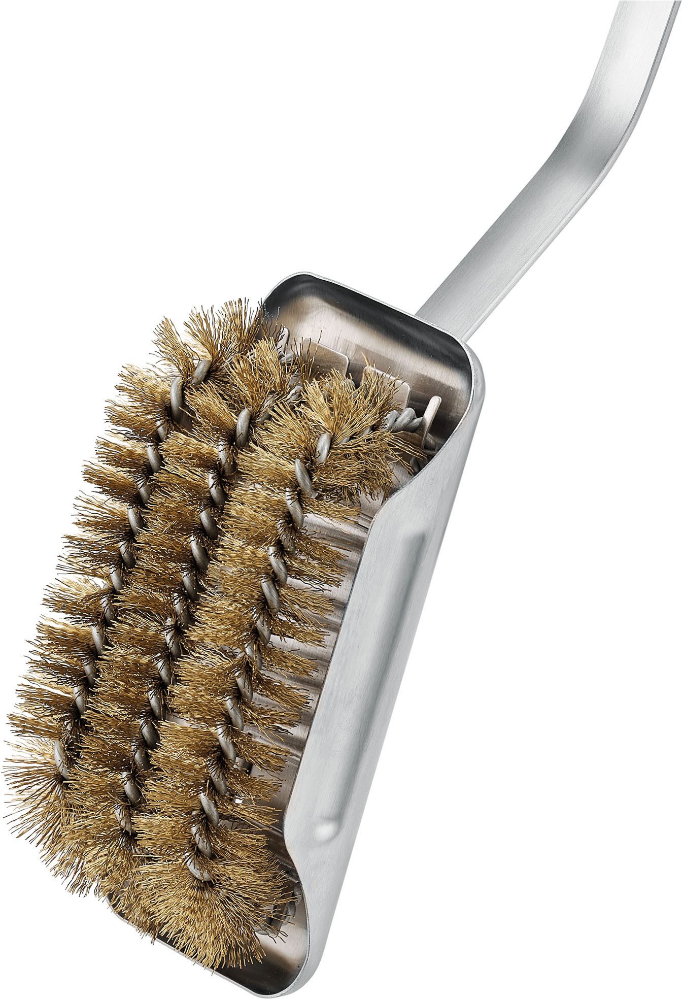 RÖSLE Grillbürste Grillrost-Reinigungsbürste SlideX Brass, Bürste austauschbar