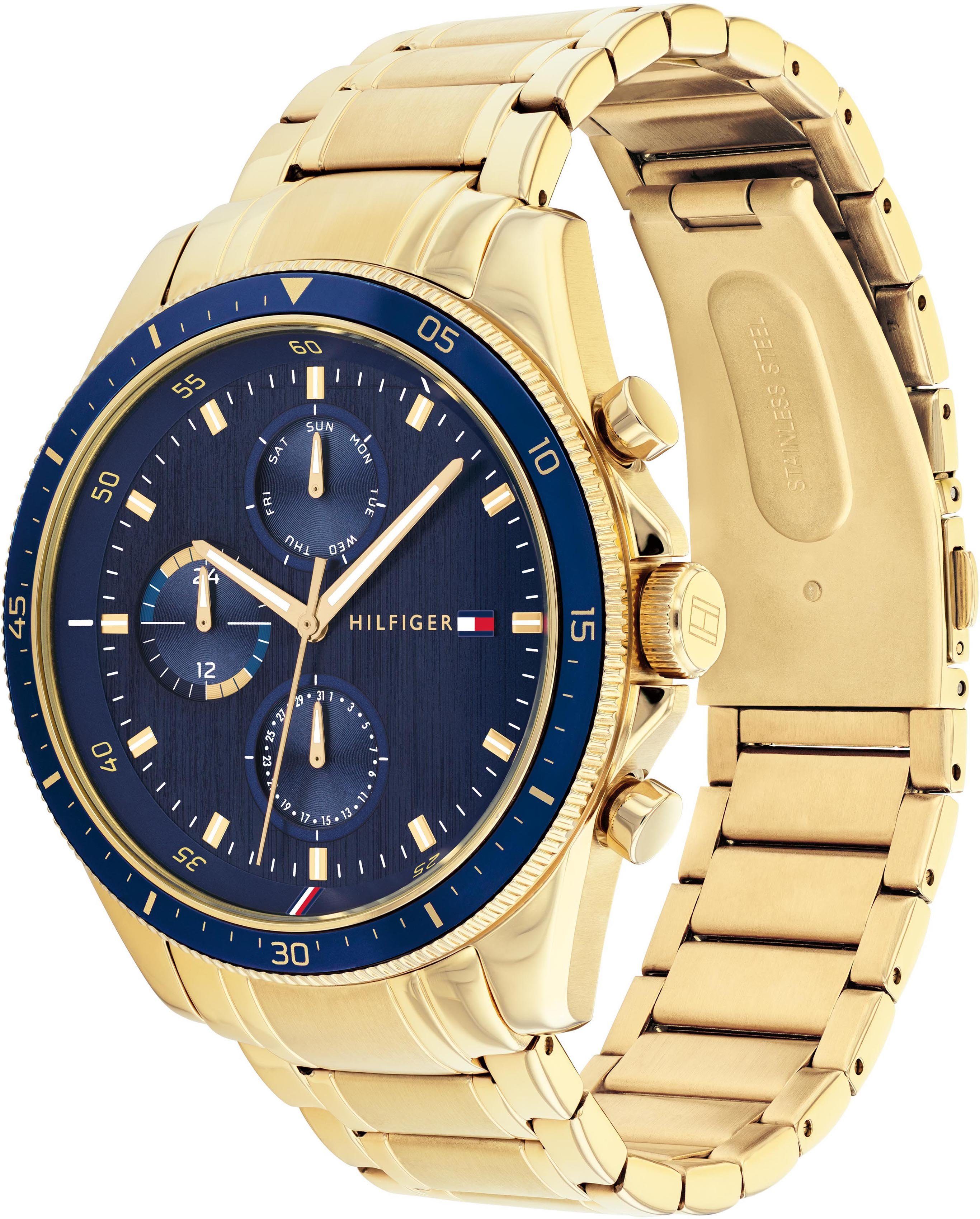 Tommy Hilfiger Multifunktionsuhr PARKER 1791834, Quarzuhr, Armbanduhr, Herr günstig online kaufen