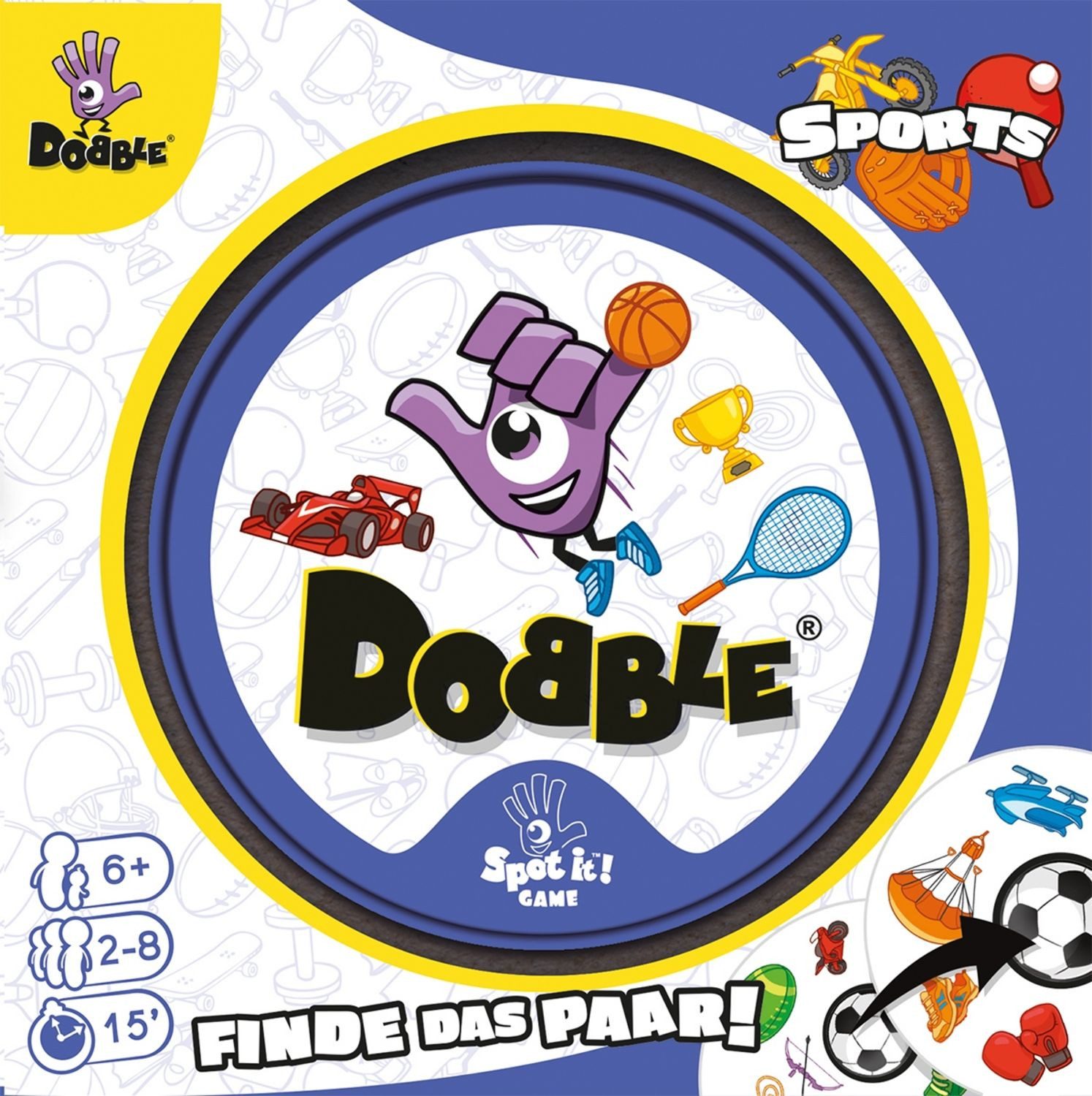 Asmodee Spiel Dobble Sports DE von Asmodee