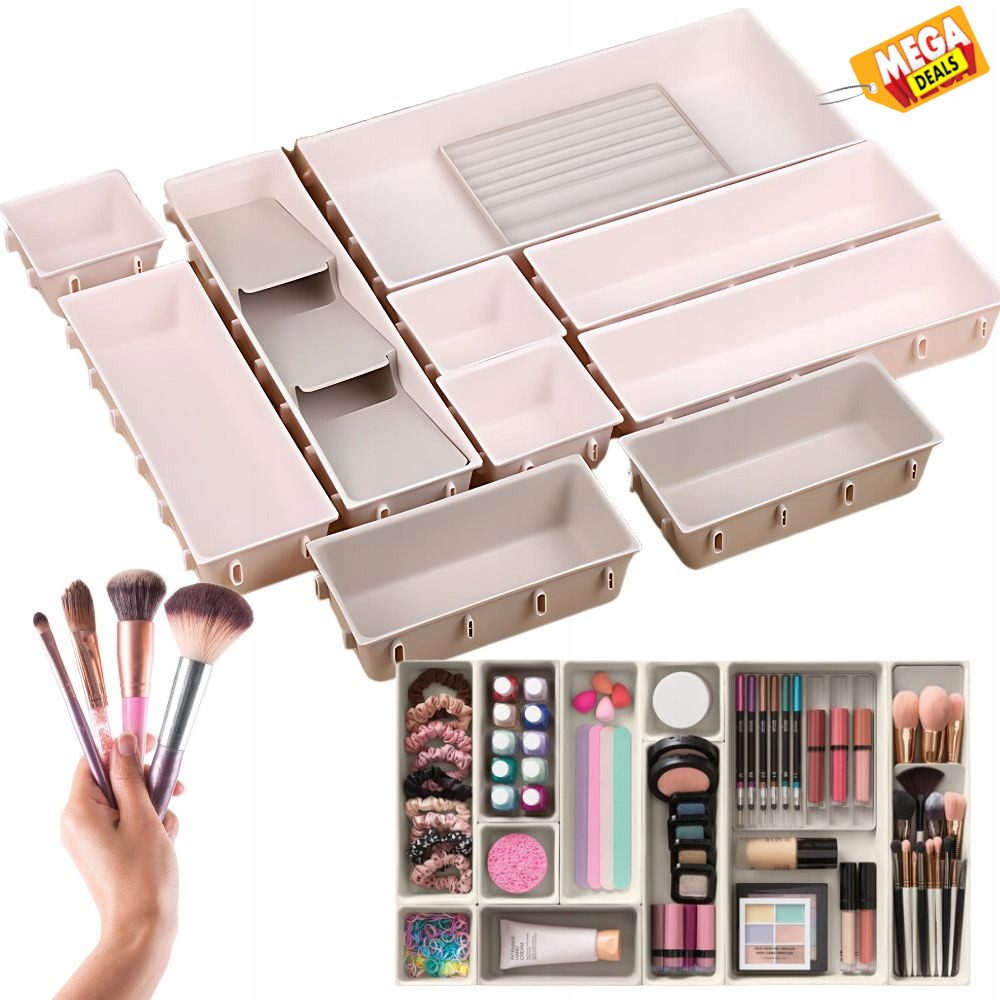 Make-Up Organizer Kosmetik-Organizer Aufbewahrung Organizer Schubladen Fächer Kosmetik
