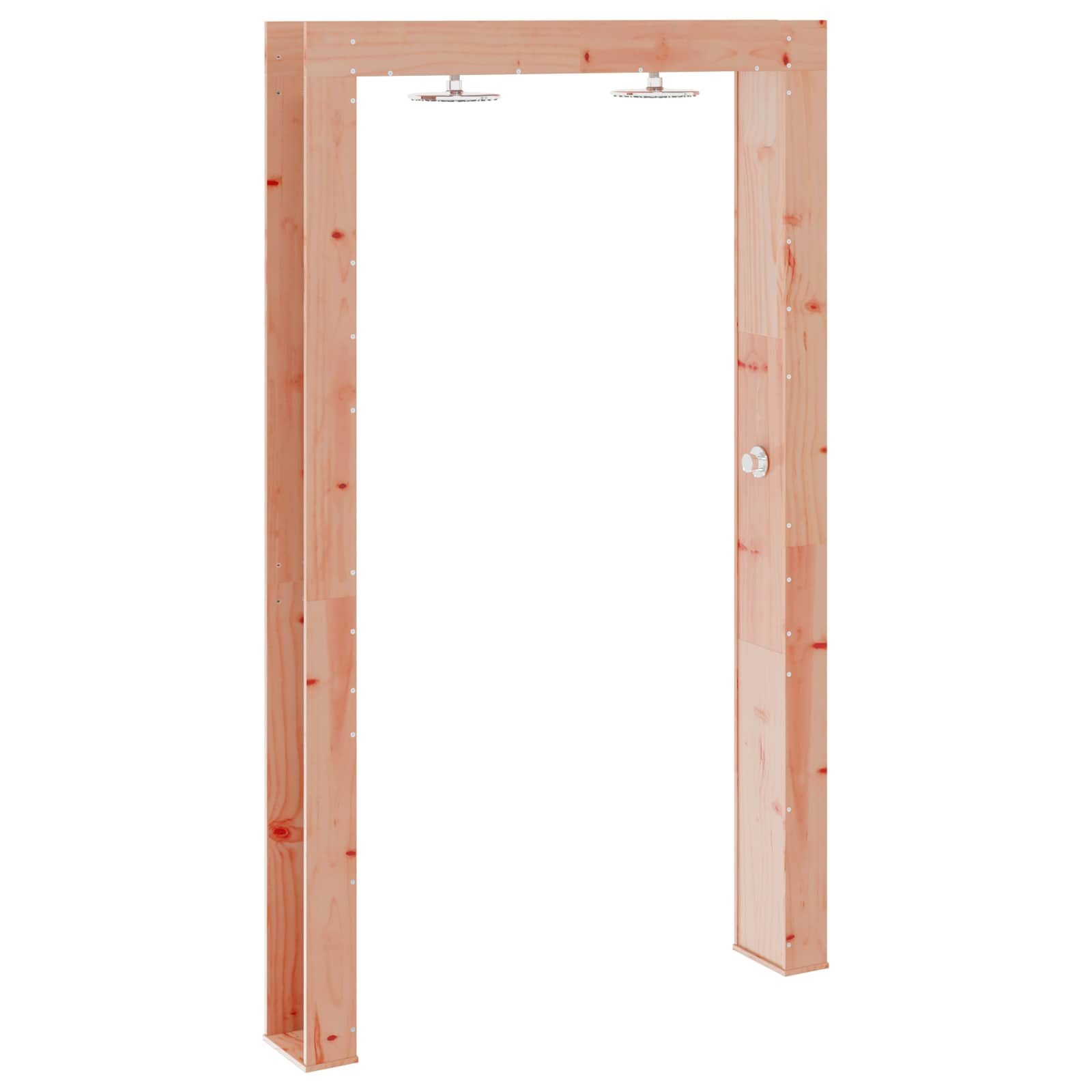 vidaXL Gartendusche 137 x 23 x 226 cm Gartendusche Outdoor-Dusche Natur 137x23x226 cm Mass