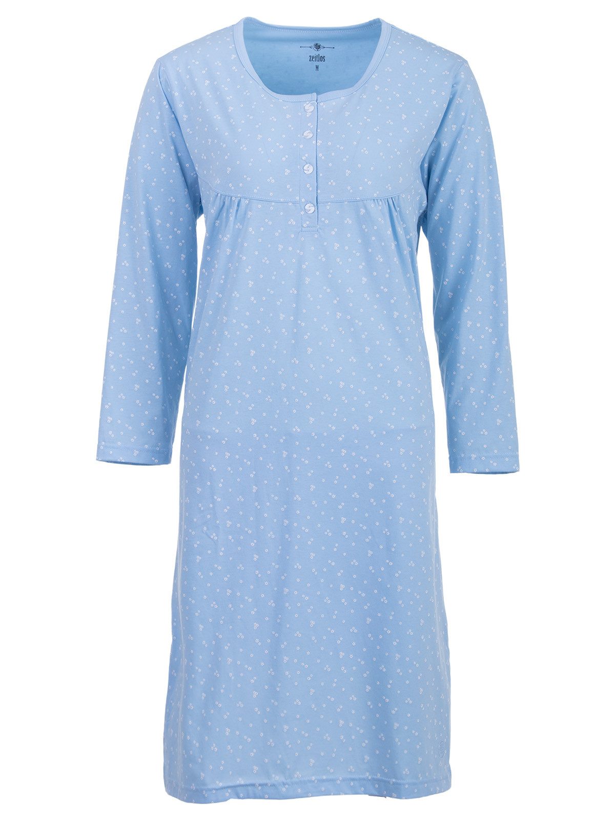zeitlos Nachthemd Nachthemd Langarm - Krista Gänseblümchen günstig online kaufen