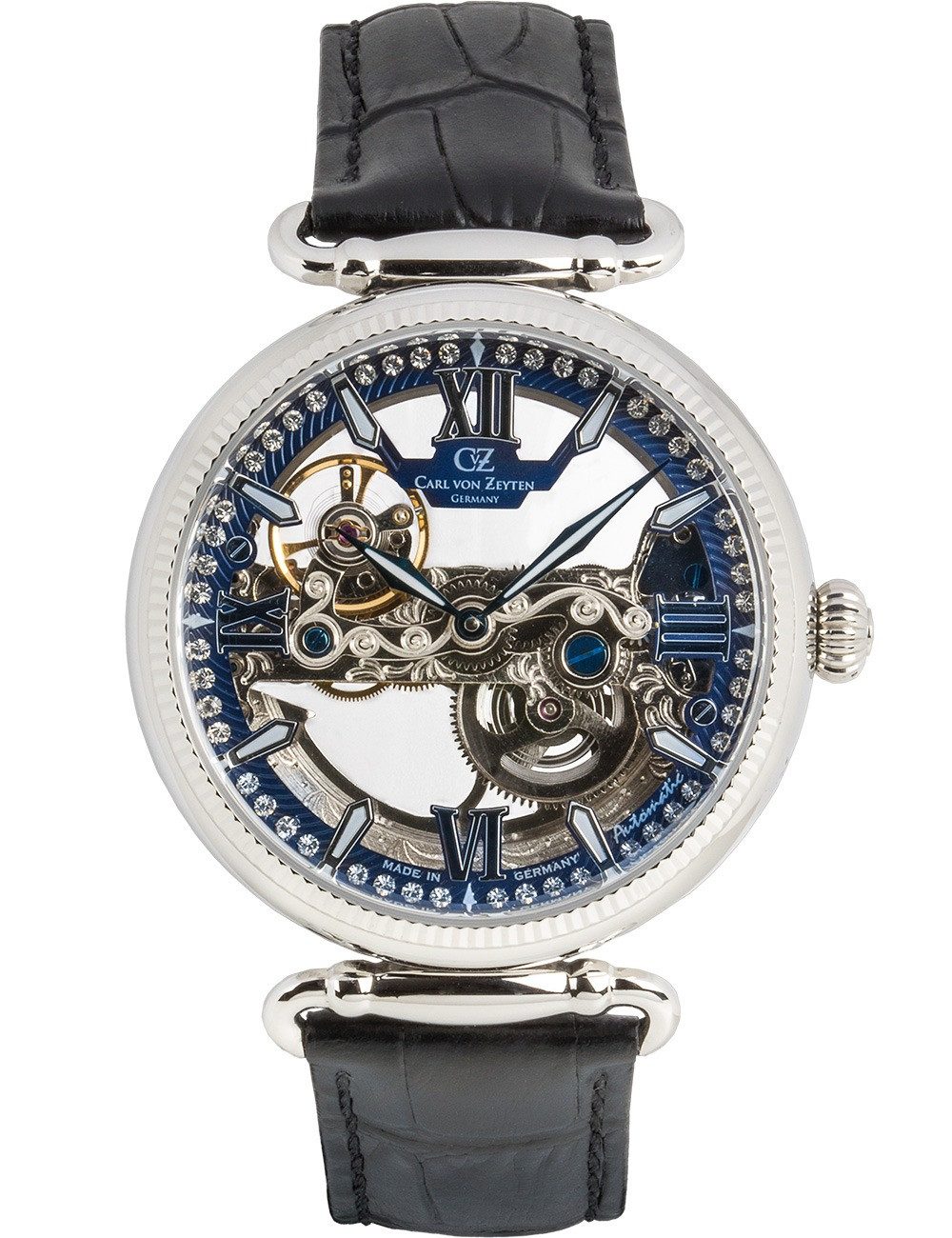 Carl von Zeyten Automatikuhr Carl von Zeyten CVZ0083BLS Damenuhr Häusern Au günstig online kaufen