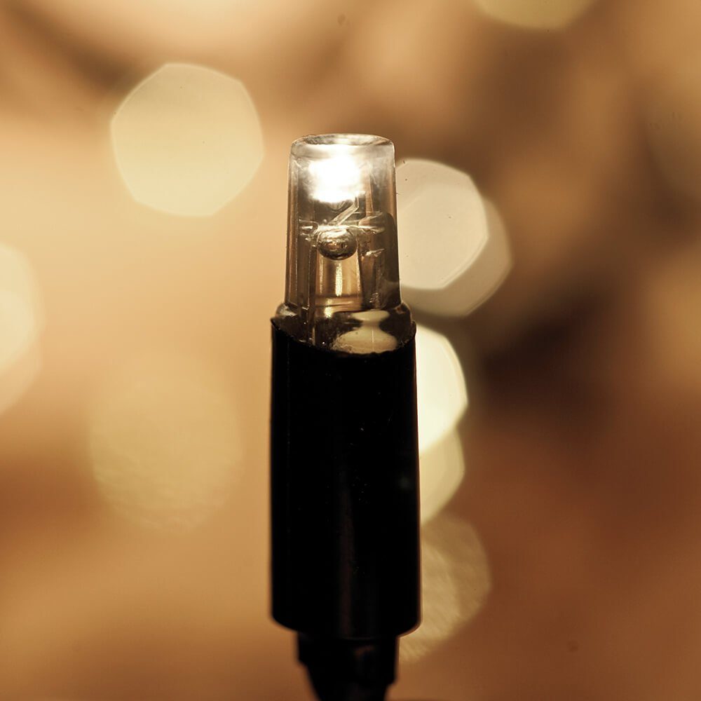Markslöjd LED-Lichterkette Chrissline Combi 100 warmweiße LEDs 10m, Verlängerungskette