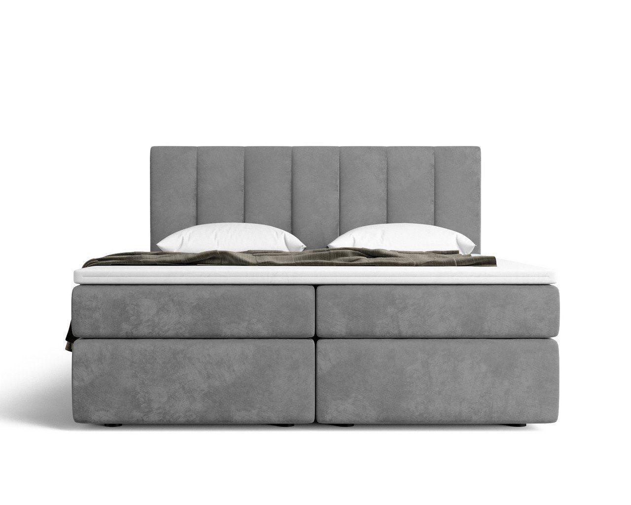 Sofa Dreams Boxspringbett Bellavista (Designerbett Bett, inklusive Topper und Matratze), mit Bettkasten, viele Stoffe und Farben, alle Größen