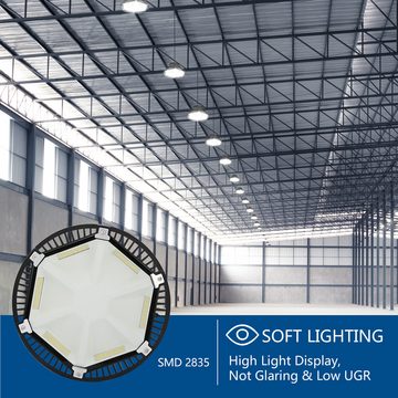 ANTEN LED Deckenleuchte UFO LED Hallenbeleuchtung Hallenstrahler Deckenstrahler Industrielampe, Neutralweiß, 150W 4000K IP65