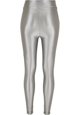 URBAN CLASSICS Leggings Urban Classics Damen Ladies Highwaist Shiny Metallic Leggings (1-tlg)