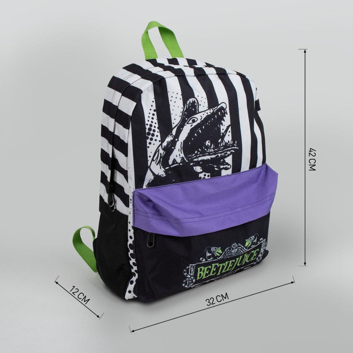 Cerda Rucksack Beetlejuice Schultasche 41 cm für Schule & Reise