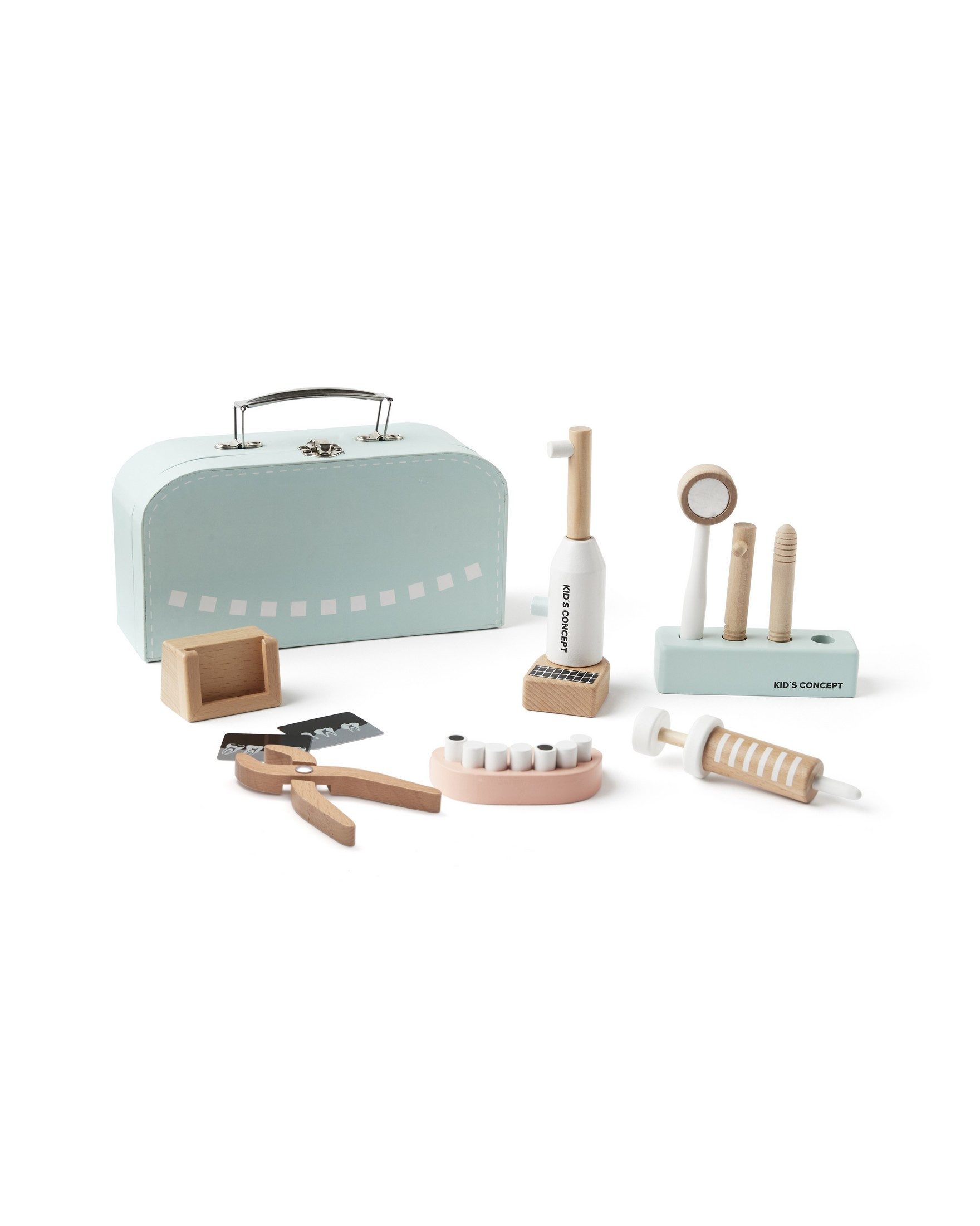 Spielzeug-Arztkoffer Kids Concept Zahnarzt-Set Kids Hub - ab 3 Jahre - 23,5x7,5x13,5cm