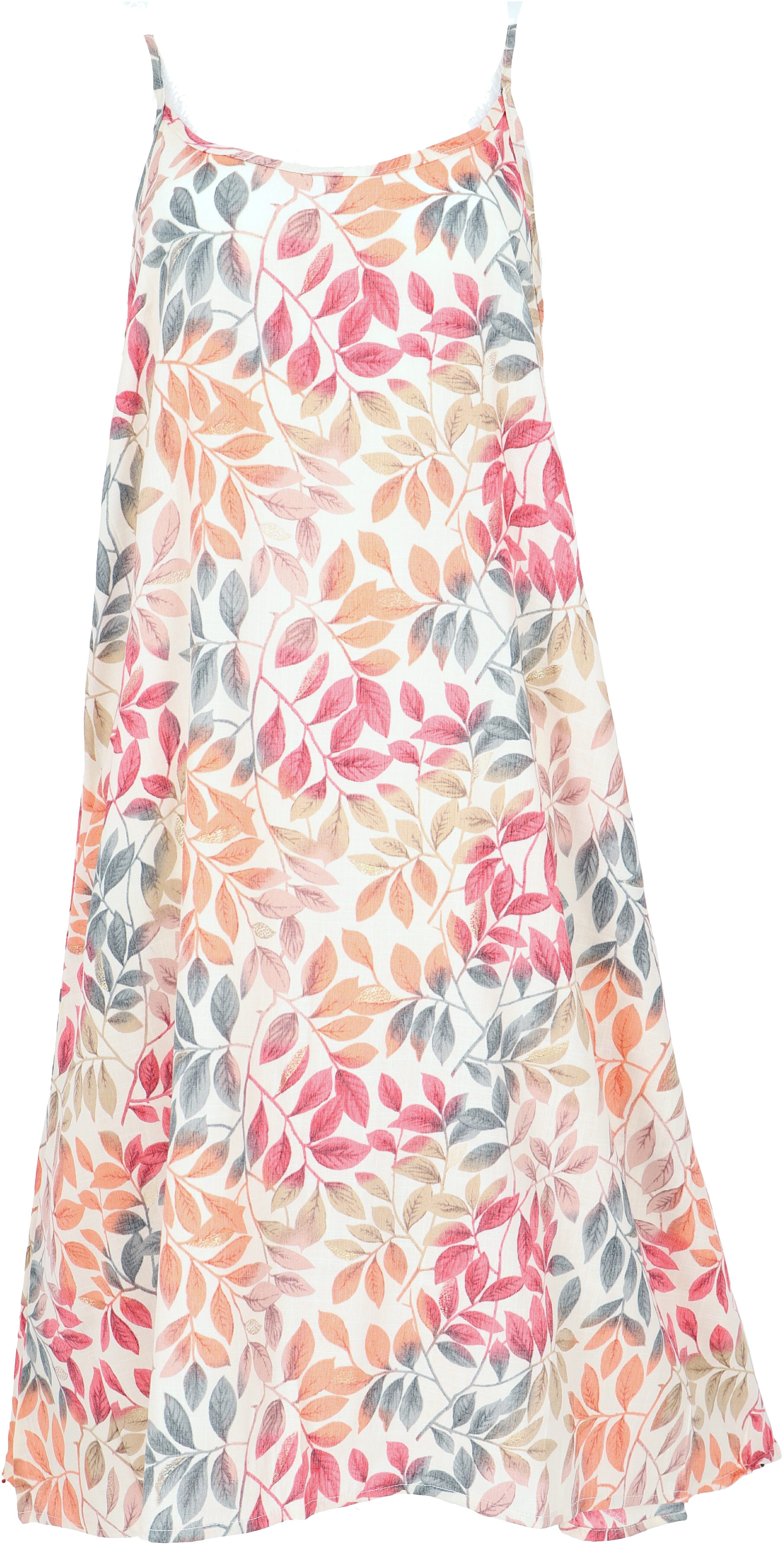 Guru-Shop Midikleid Luftiges Trägerkleid, Sommerkleid, Hängerchen.. günstig online kaufen