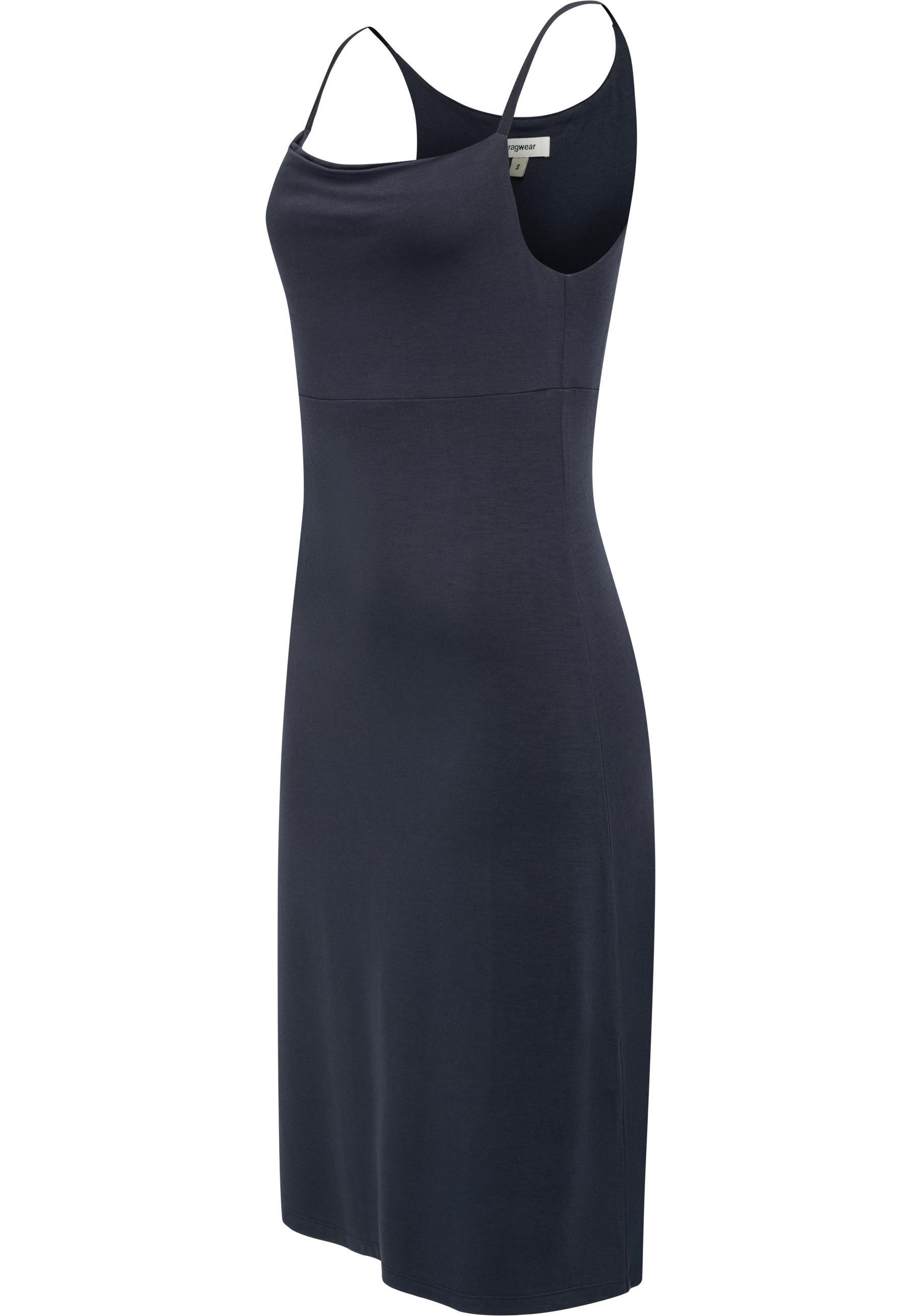 Ragwear Sommerkleid Saturia Knielanges, leichtes Midikleid