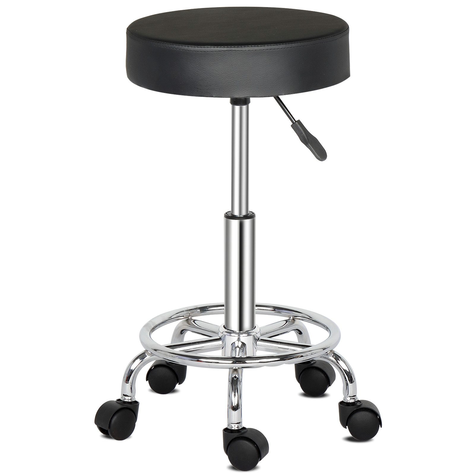 FUROKOY Hocker Runder Drehhocker, Rollhocker aus günstig online kaufen