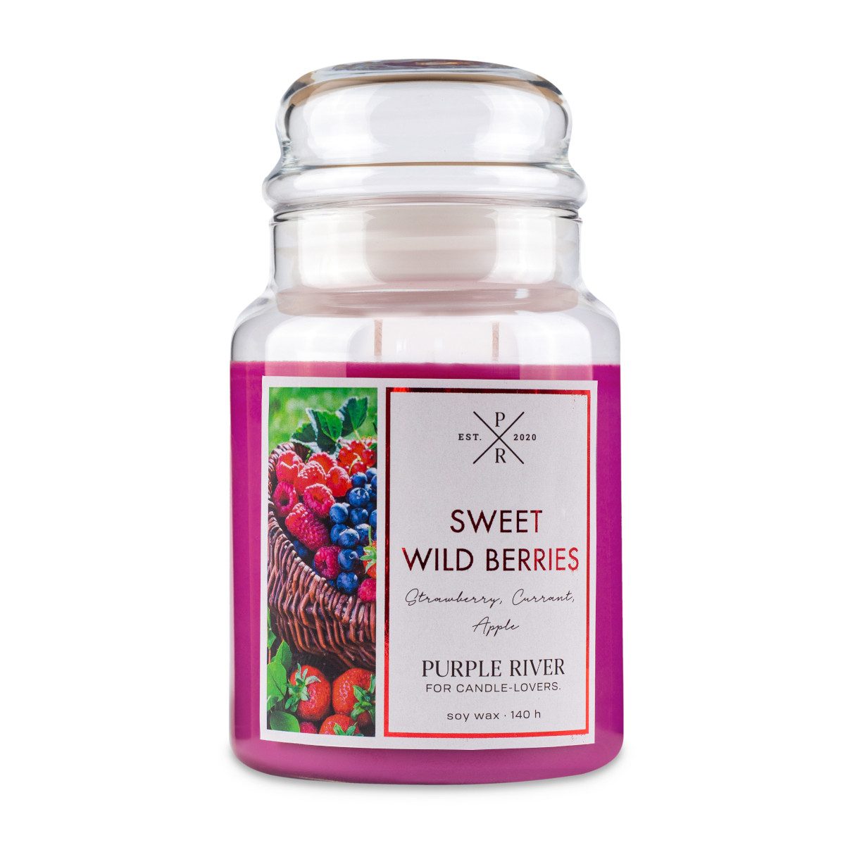 Purple River Duftkerze Sweet Wild Berries günstig online kaufen