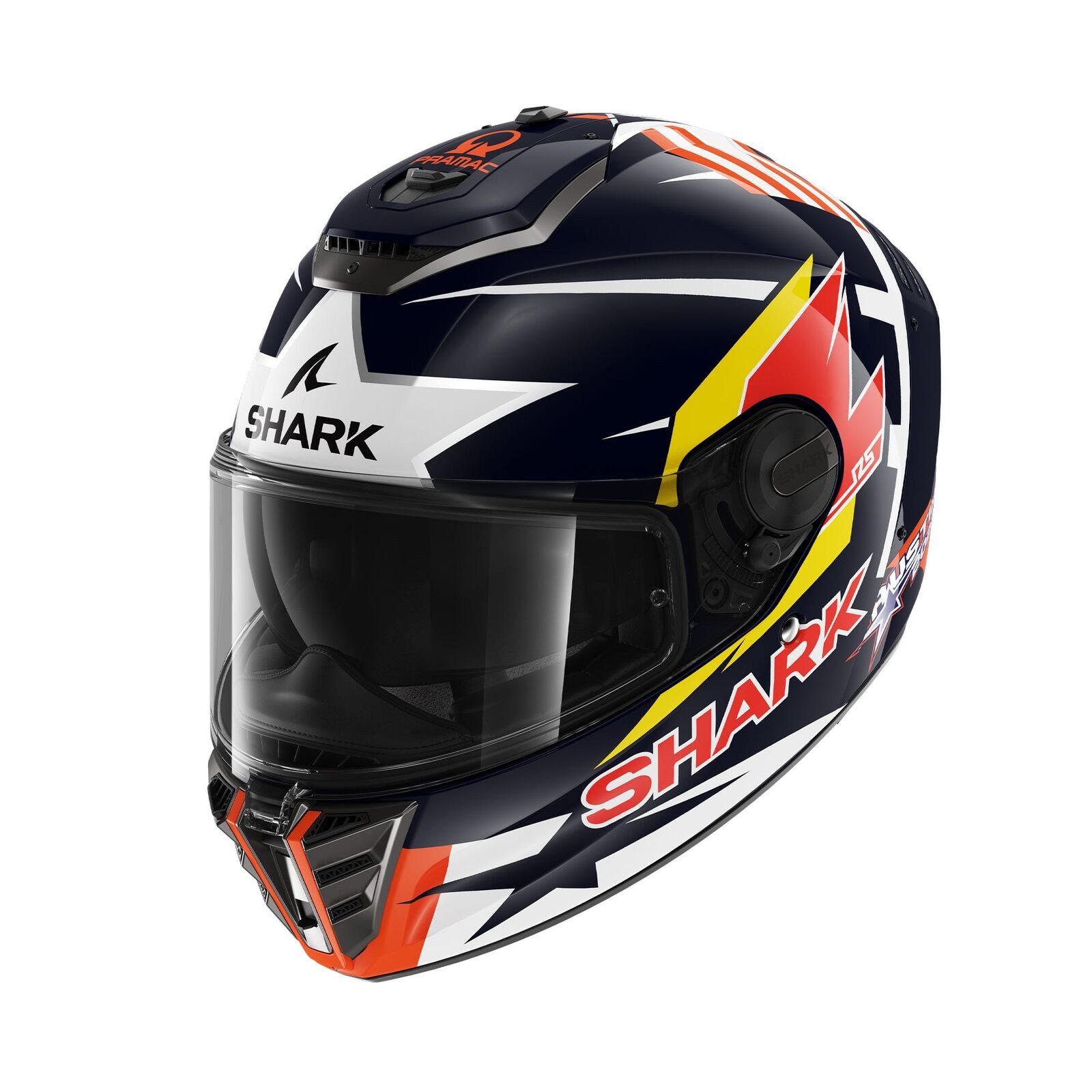 SHARK HELMETS Motorradhelm SHARK Spartan RS Replica Zarco Austin BRW, Gr. M