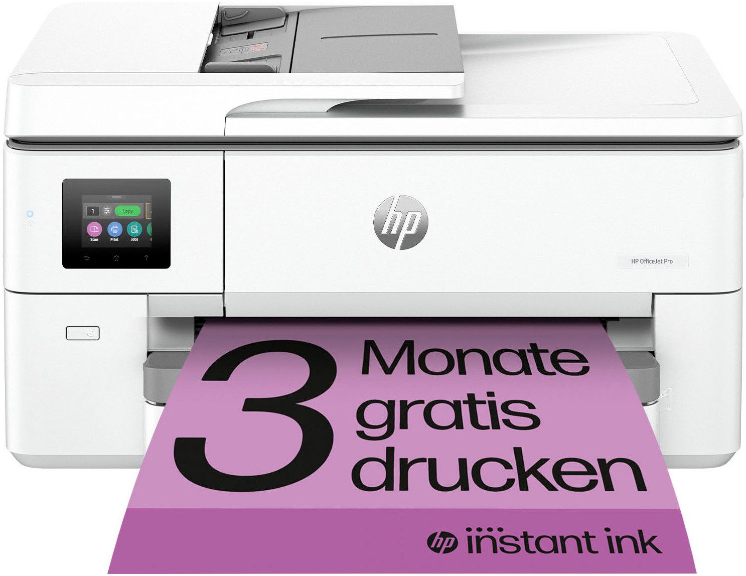 HP OfficeJet Pro 9720e A3 Multifunktionsdrucker, (Bluetooth, LAN (Ethernet), WLAN (Wi-Fi), 3 Monate gratis Drucken mit HP Instant Ink inklusive)