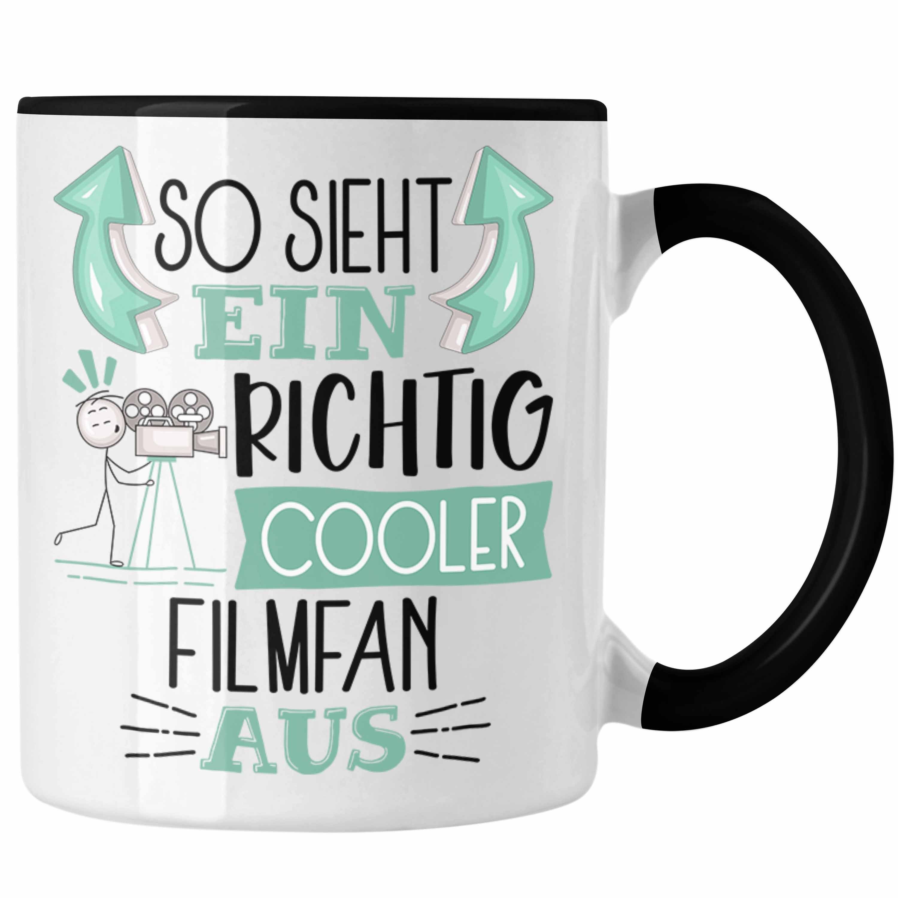 Tasse Tasse So Richtig Trendation Filmfan Cooler Ein Schwarz Geschenk Aus Lustiger Spruc Sieht