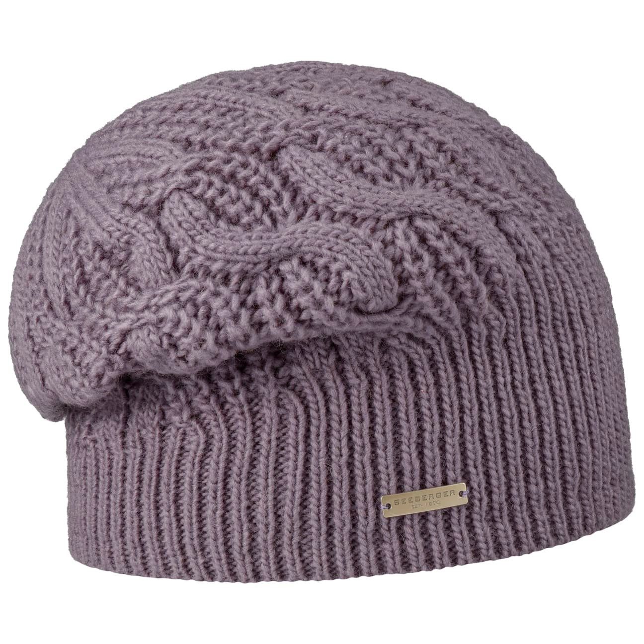 Seeberger Beanie (1-St) Damenmütze mit Futter