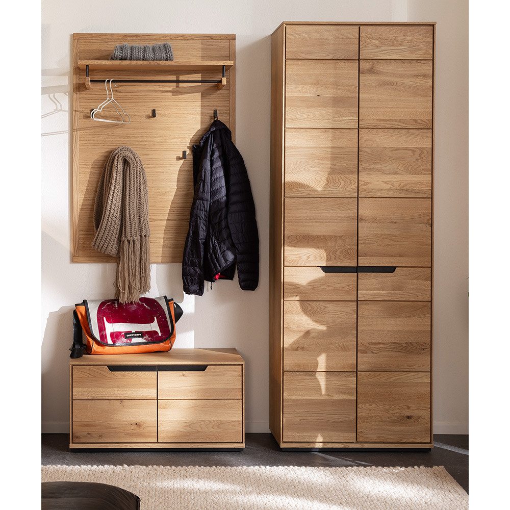 Lomadox Шкафы-Set AVESTA-06, (Spar-Set, 3-St., Шкафыbank Шкафыpaneel Шкафыschrank), in Eiche teilmassiv, grifflos