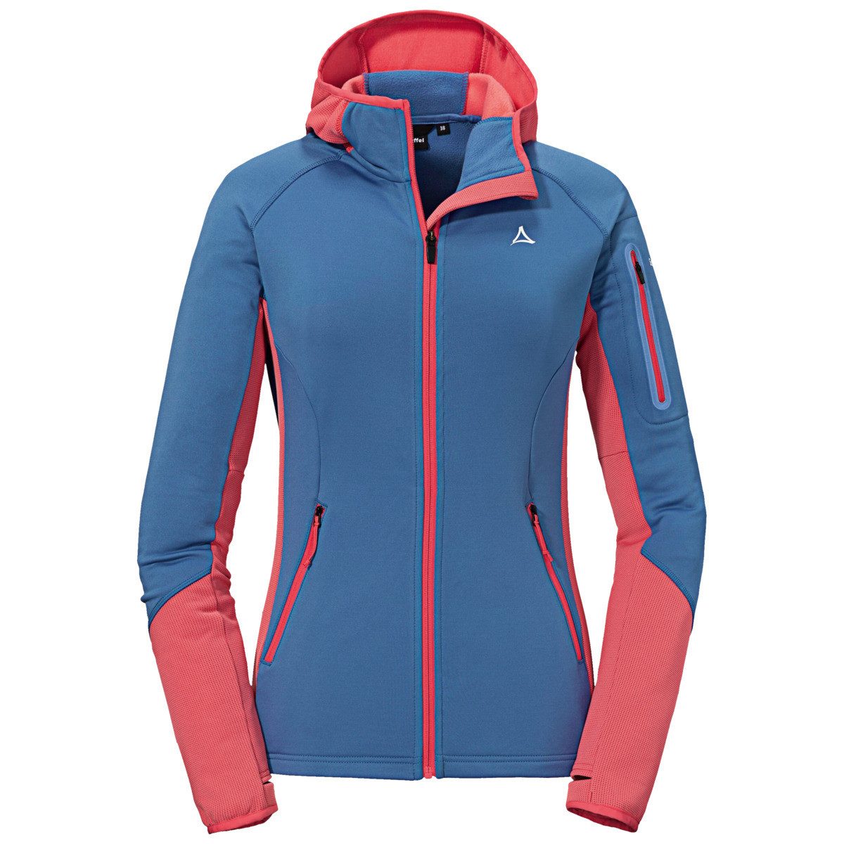 Schöffel Fleecejacke Lodron Damen Strickjacke, Übergangsjacke, Sweatjacke, Outdoorjacke, Wanderjacke