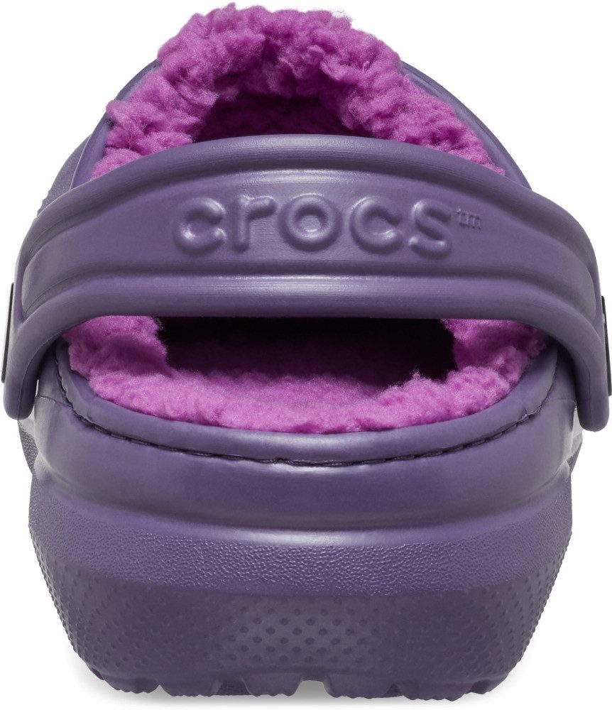 Crocs Classic Lined Clog Clog Kindergartenschuh, Hausschuh mit kuscheligem Futter
