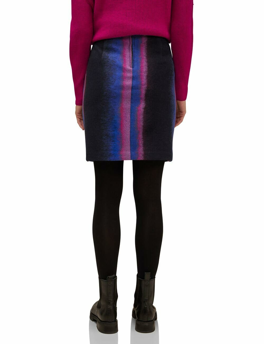 STREET ONE Midirock Midirock für Damen (1-tlg)