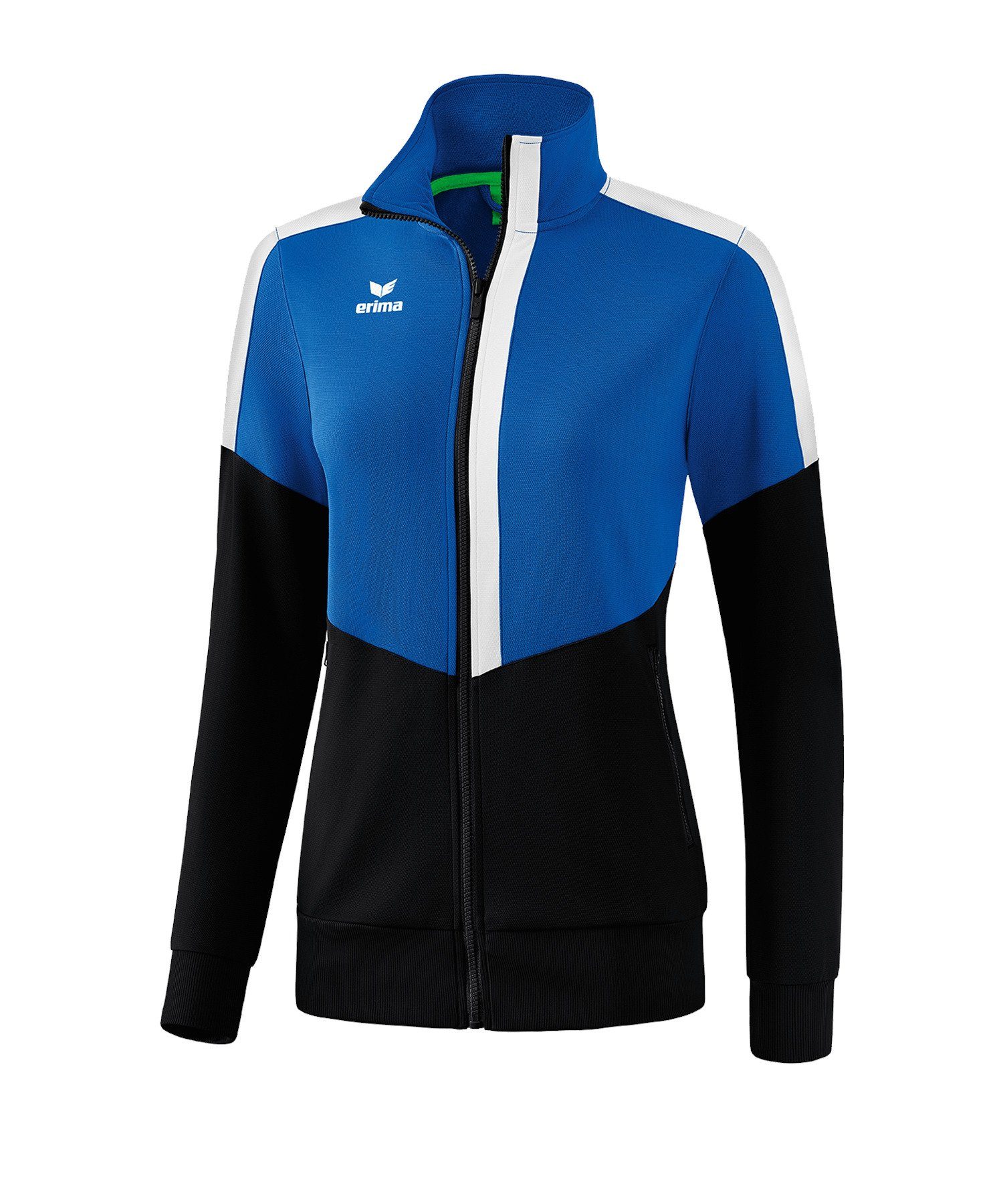 Erima blauschwarzweiss Squad Trainingsjacke Damen Trainingsjacke