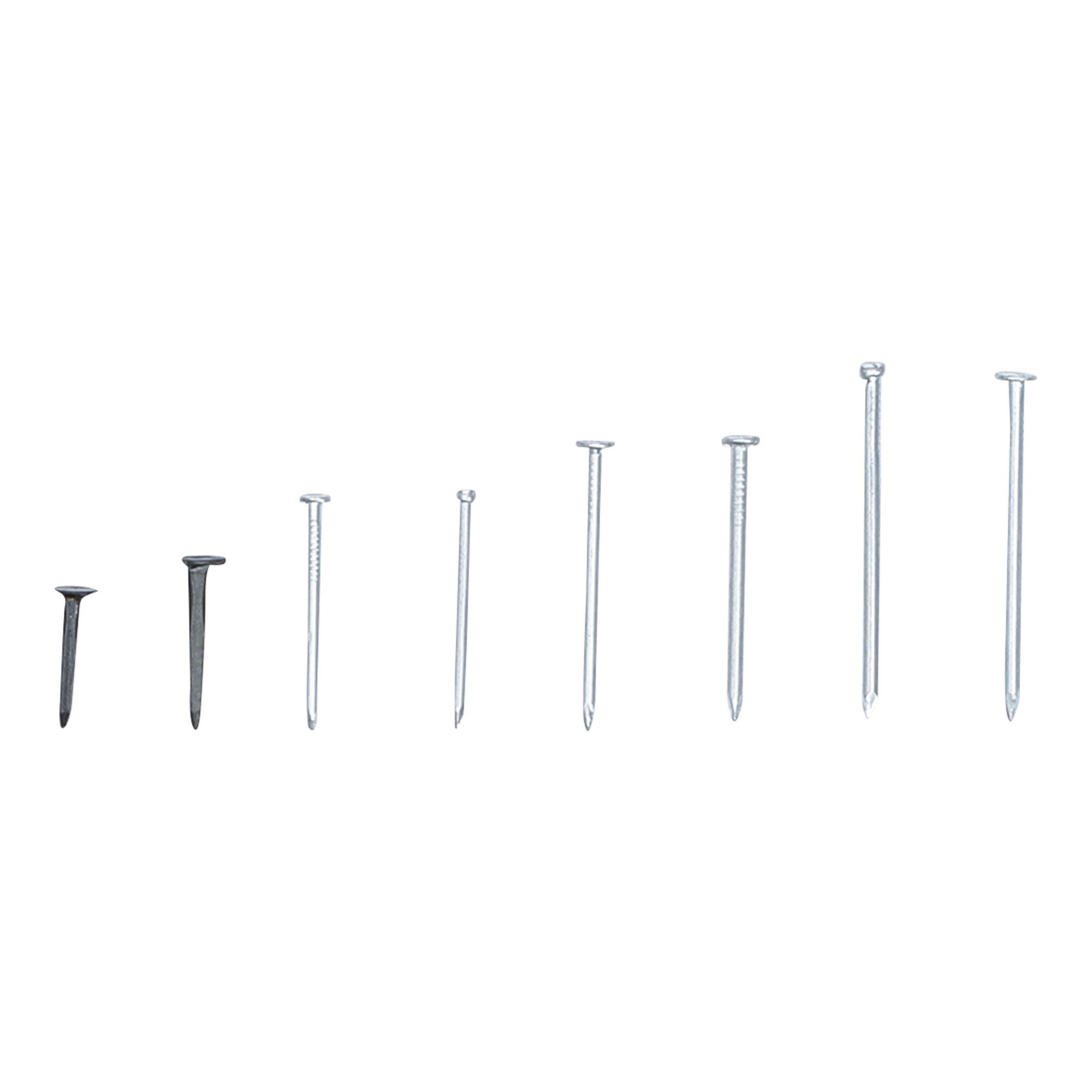 BGS Dübel-Set BGS Do it yourself Nägel-/Drahtstifte-Sortiment 750-tlg.