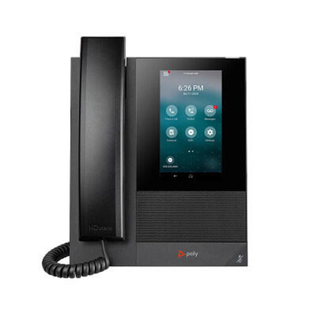 Polycom Poly CCX 400 Business-Medientelefon mit Open SIP u Kabelgebundenes Telefon