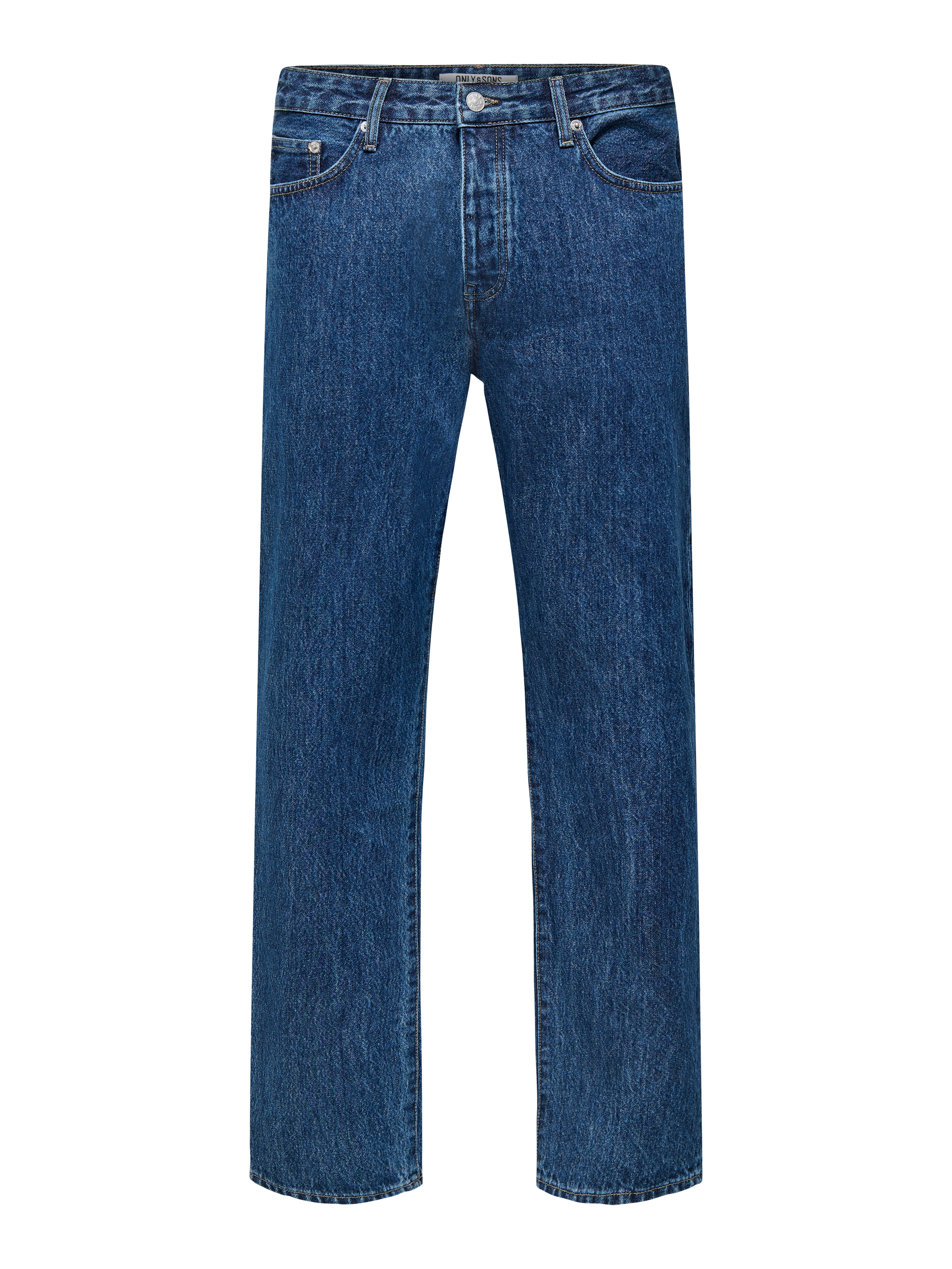 ONLY & SONS Straight-Jeans ONSEDGE STRAIGHT DNM Baumwolle, straight fit