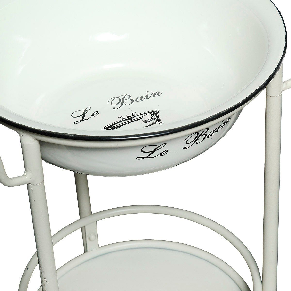 Ambiente Haus Beistelltisch Waschschüssel mit Stand