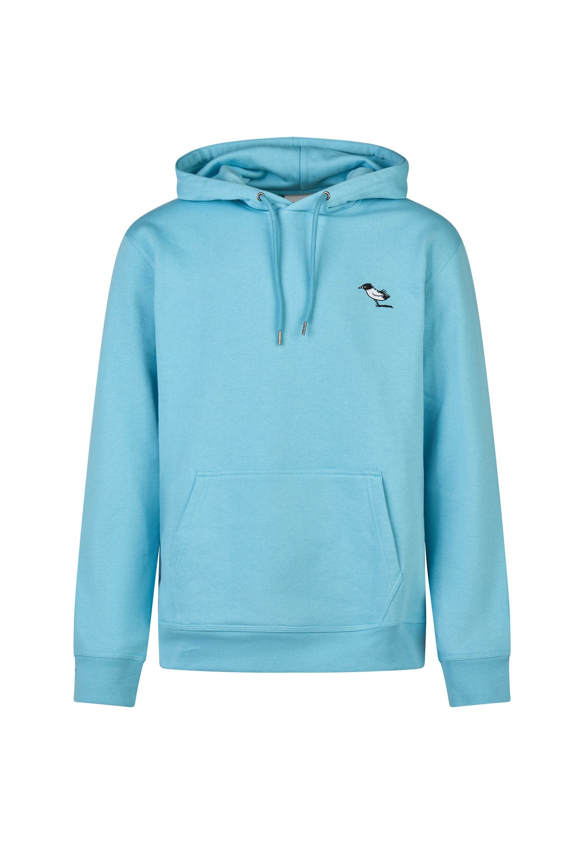 Cleptomanicx Kapuzensweatshirt Classic Hooded Storm Gull mit lockerem Schnitt