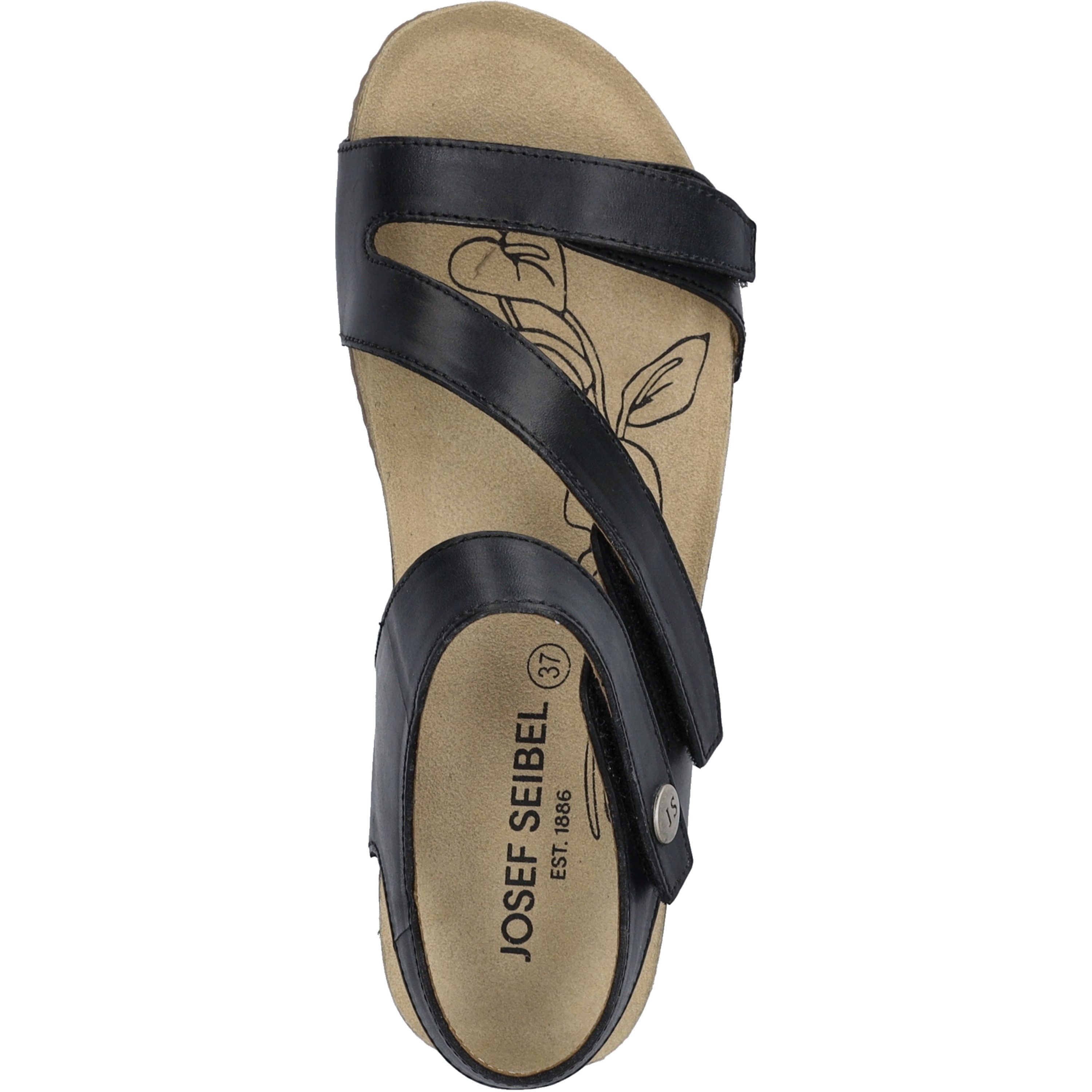 Josef Seibel Tonga 25, schwarz Sandale