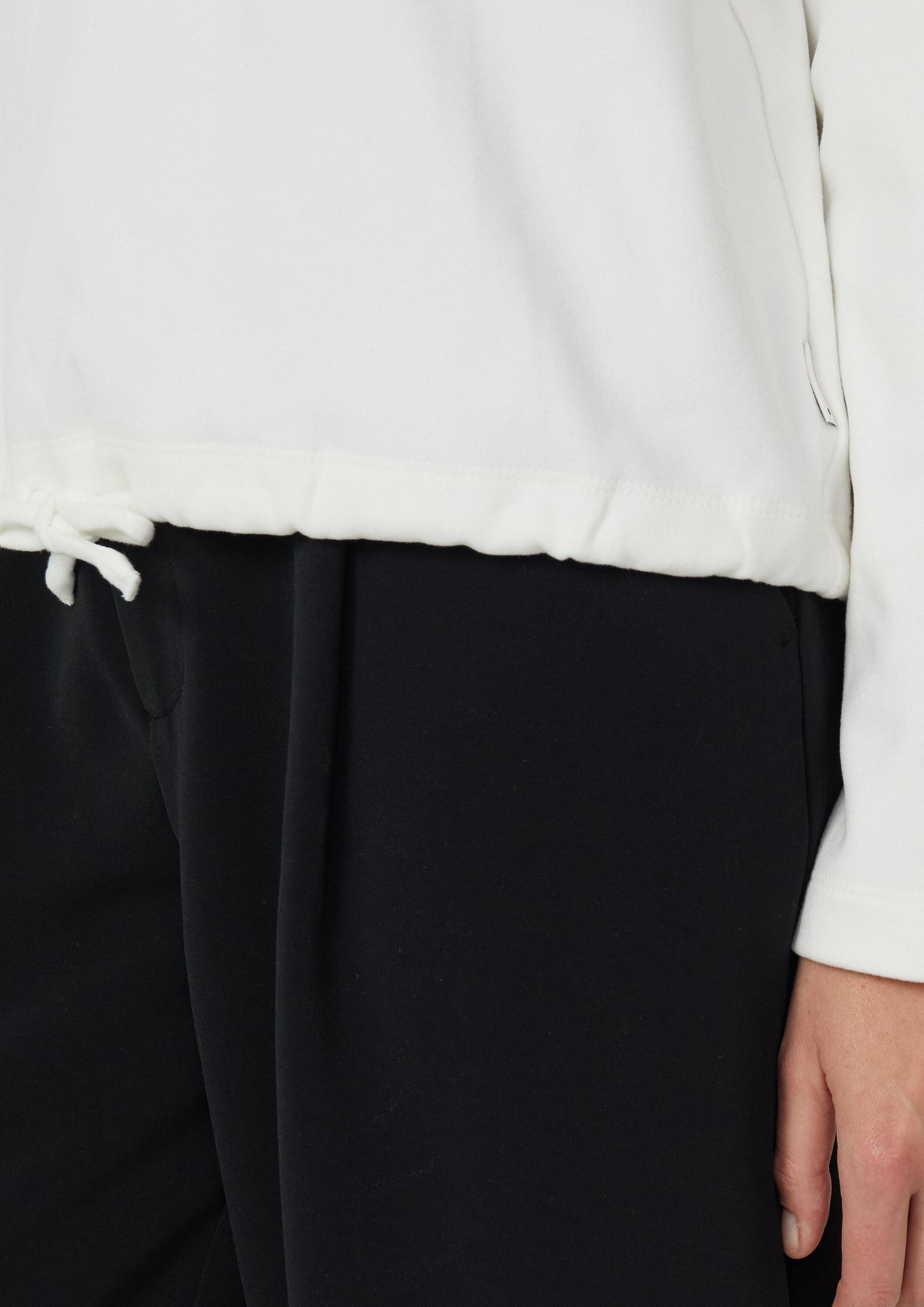 s.Oliver Sweatshirt Sweatshirt Weiches Sweatshirt mit Bindedetail