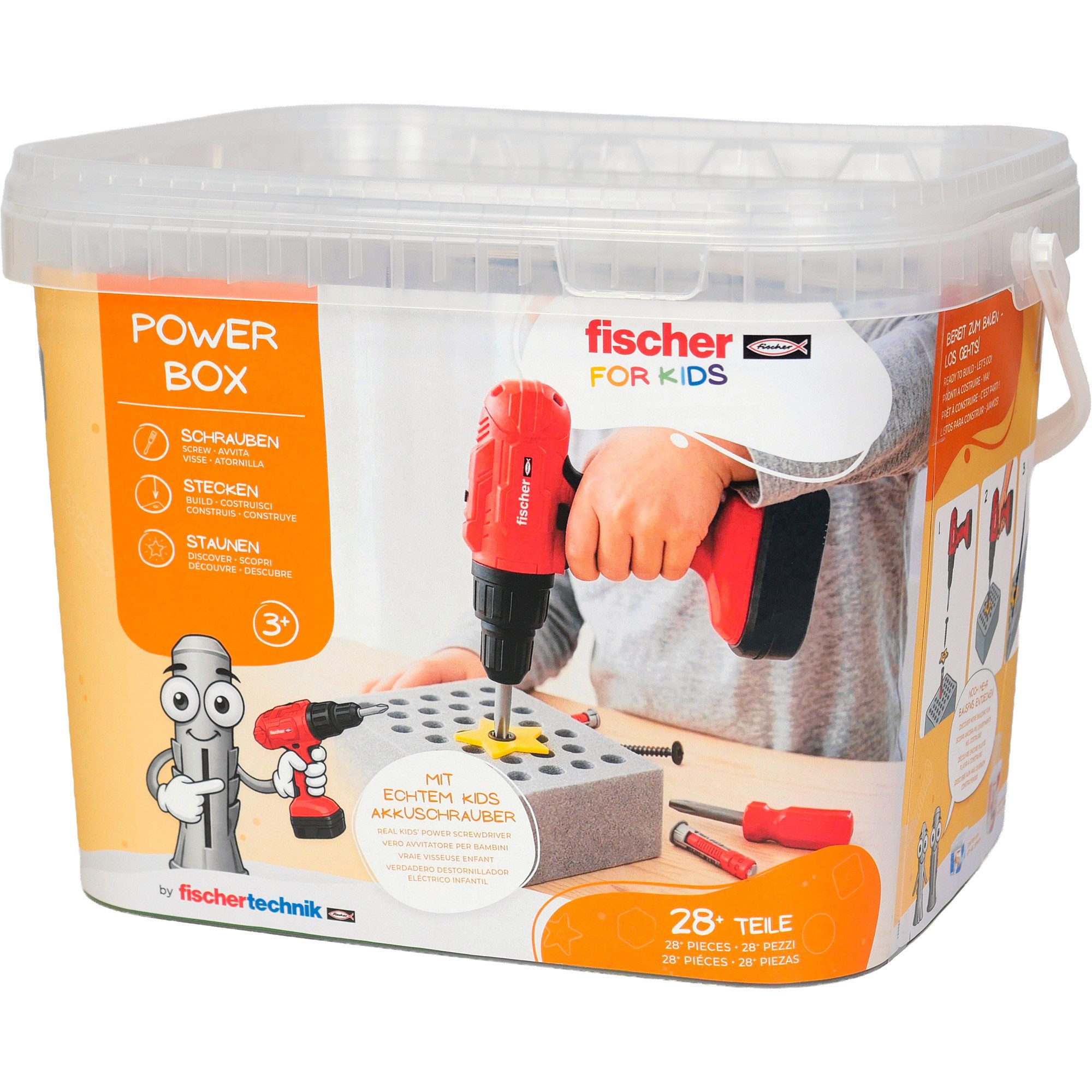fischertechnik fischer fischer for kids - Power-Box, Spielbausteine