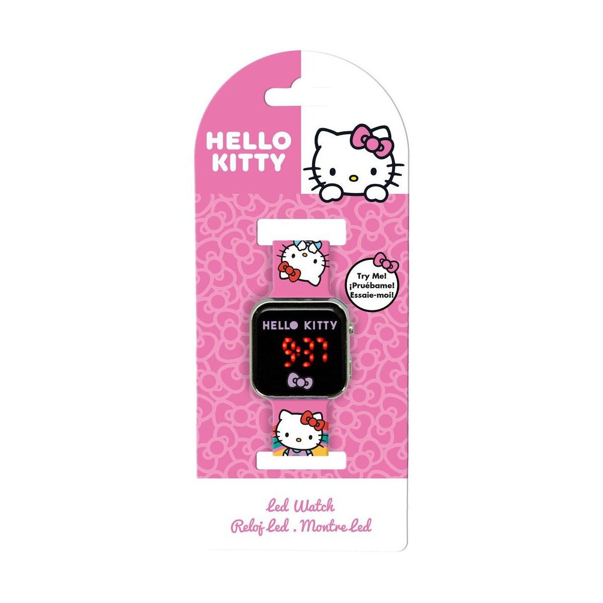 Hello Kitty Digitaluhr Hello Kitty Friends Digitale LED-Uhr Bunte Armbanduhr, (1-tlg)