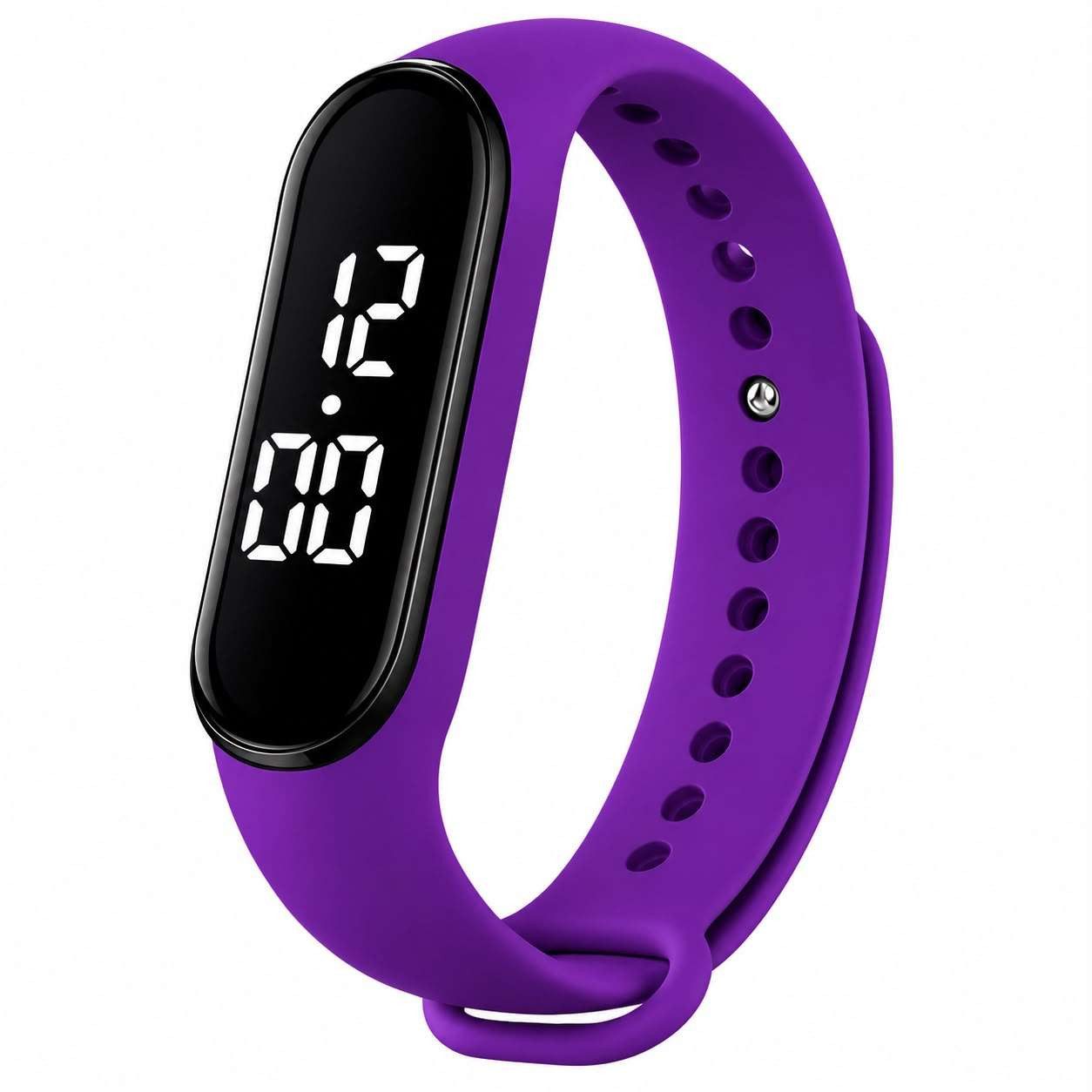 Taffstyle Quarzuhr Digitale Armbanduhr Silikon LED Sportuhr Gummi Kinderuhr Unisex bunt, (Batteriebetriebene LED-Uhr – kein Aufladen und kein Ladekabel nötig)
