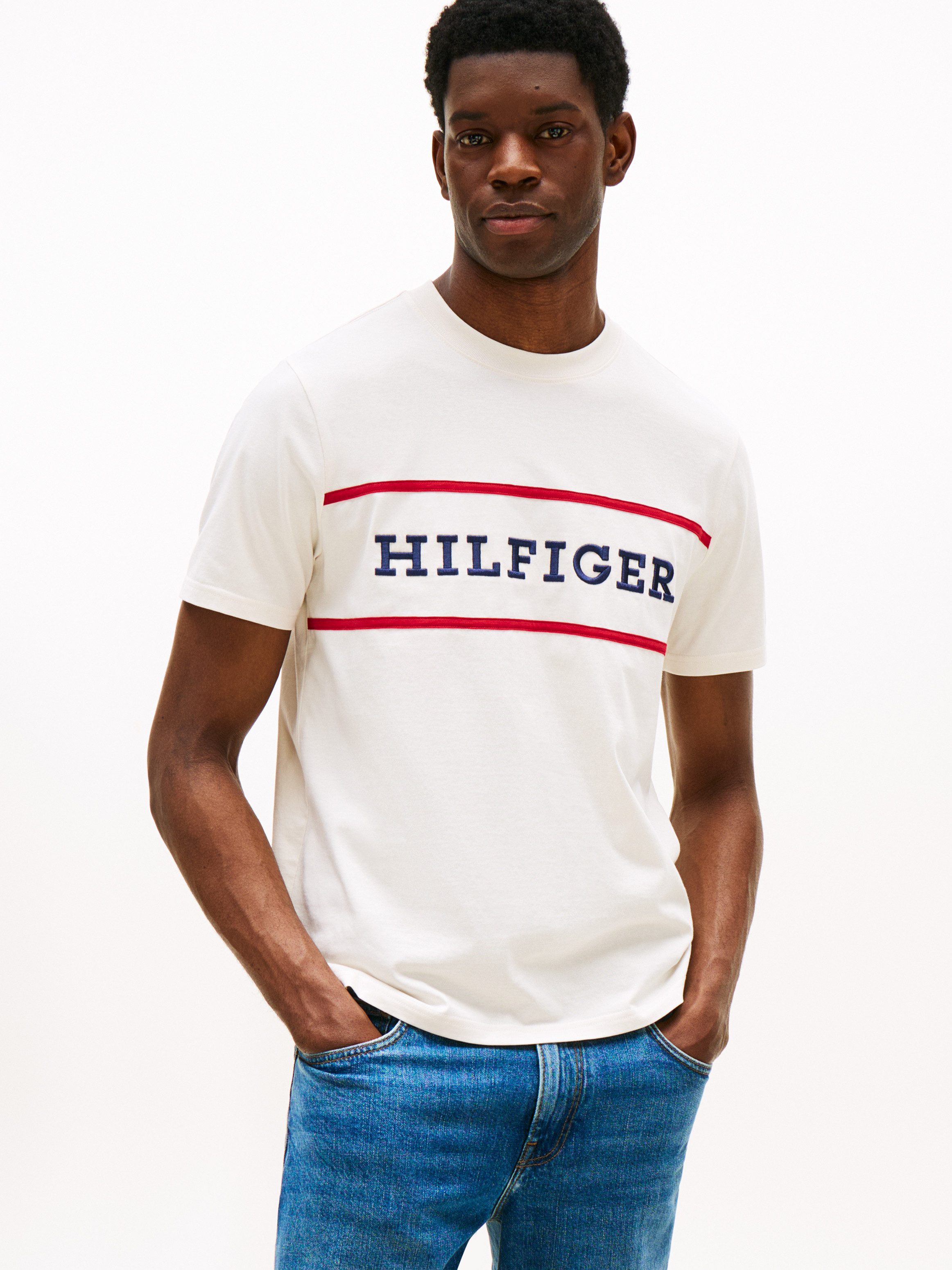 Tommy Hilfiger T-Shirt AMERICANA COLOURBLOCK TEE günstig online kaufen