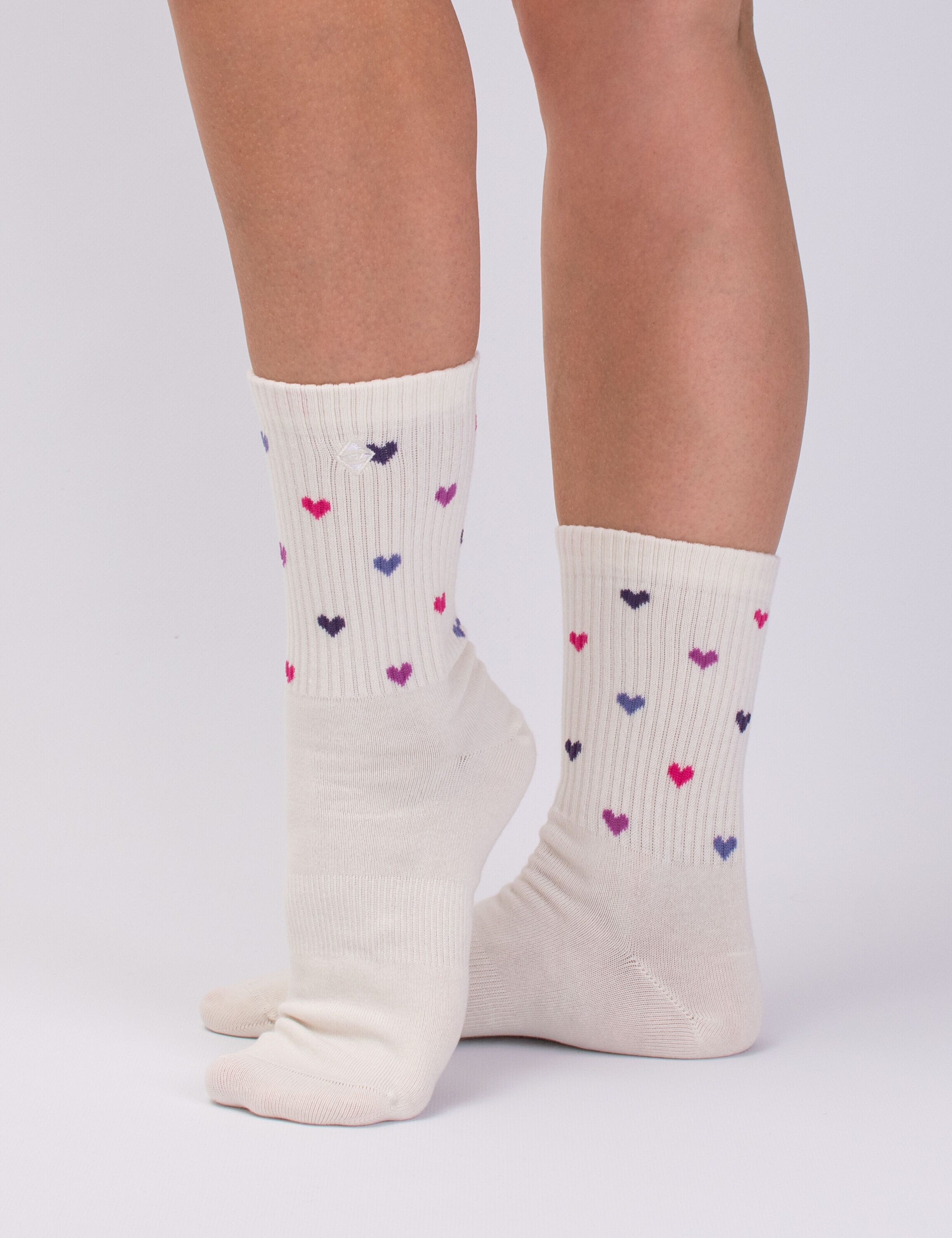 J.Clay Socken Set Amor, Color Heart (2-Paar) Made in EU