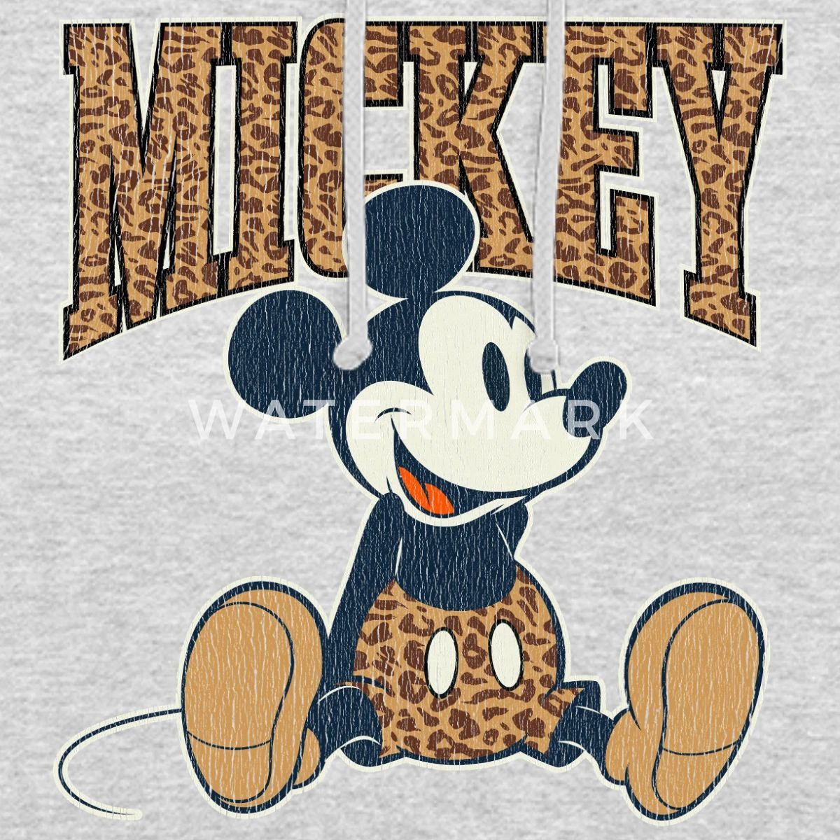 Spreadshirt Hoodie Mickey & Minnie Mickey Mouse Leo Look Unisex Hoodie (1-tlg)