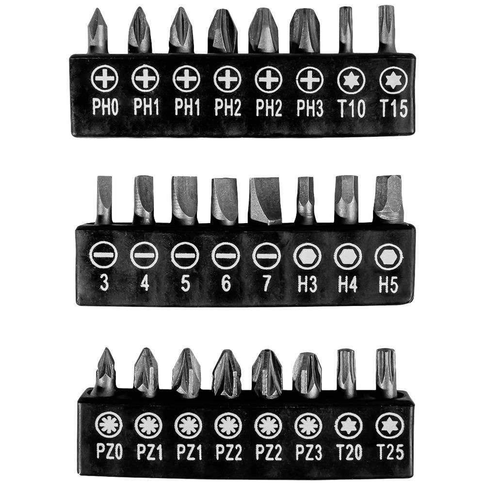 Brüder Mannesmann Werkzeuge Akku-Schrauber Stab-Akkuschrauber-Set 3.6V M17736