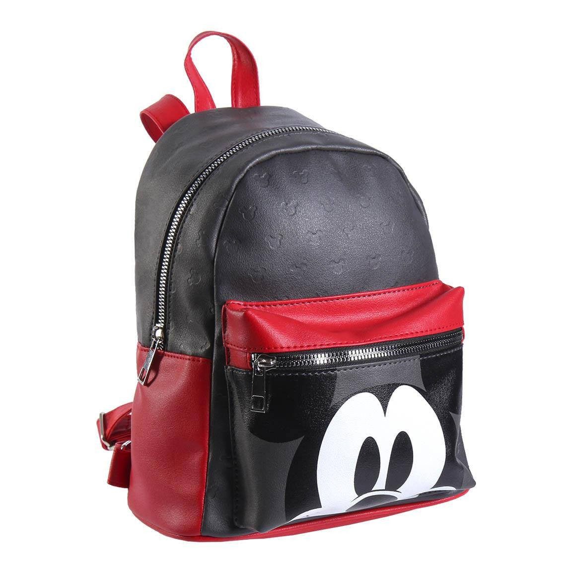 Cerda Minirucksack Disney Kunstleder-Rucksack Mickey (1-tlg), Offiziell lizenzierter Rucksack