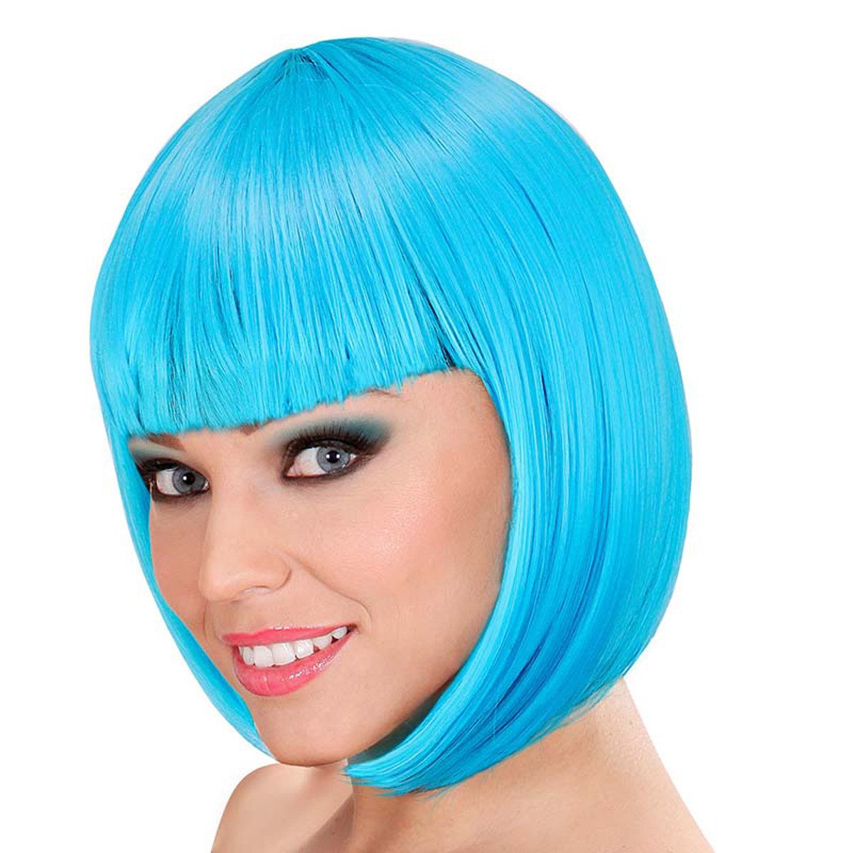 Kostüm-Perücke Perücke 'Lou Lou' für Damen, Hellblau