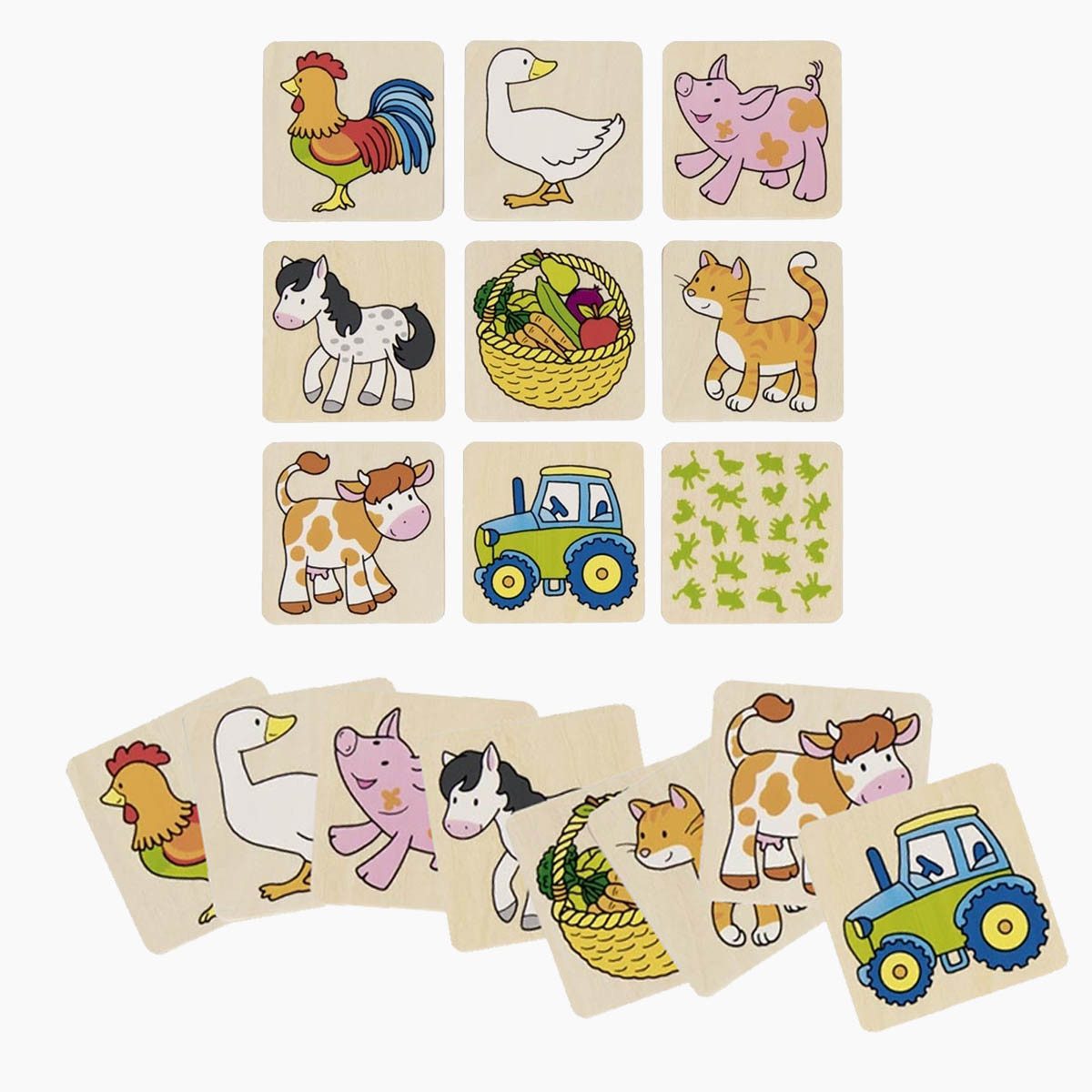 goki Lernspielzeug Geschenkset Lernen ab 2 Jahre (Spar-Set, 5-St., packung), Geschenkset begeistert Kinder ab 2 Jahren mit fünf Artikeln