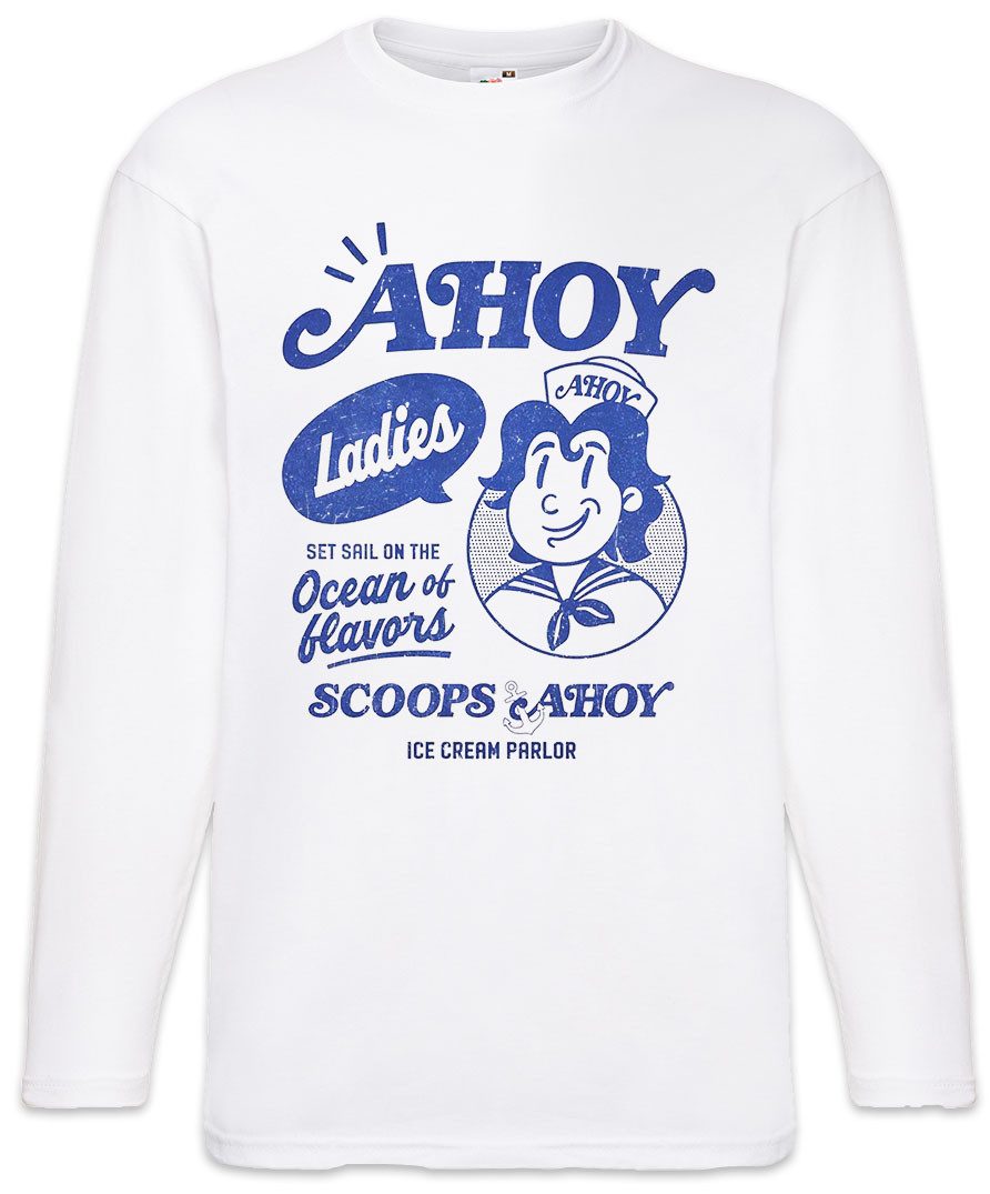 Langarmshirt Scoops Ahoy Langarm T-Shirt Things Eleven 80s Eighties Stranger Horror