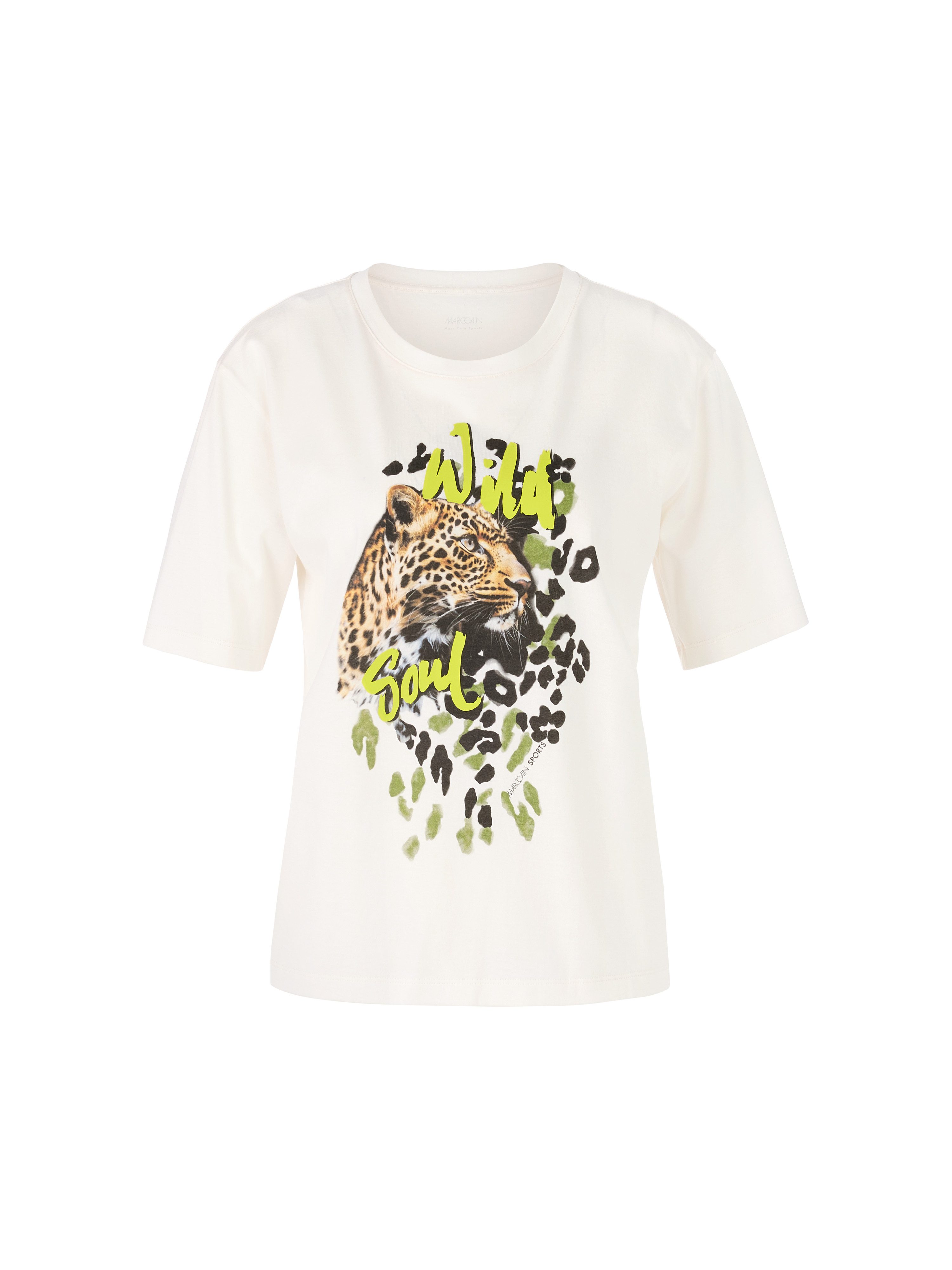 Marc Cain T-Shirt Bedrucktes T-Shirt „Rethink günstig online kaufen