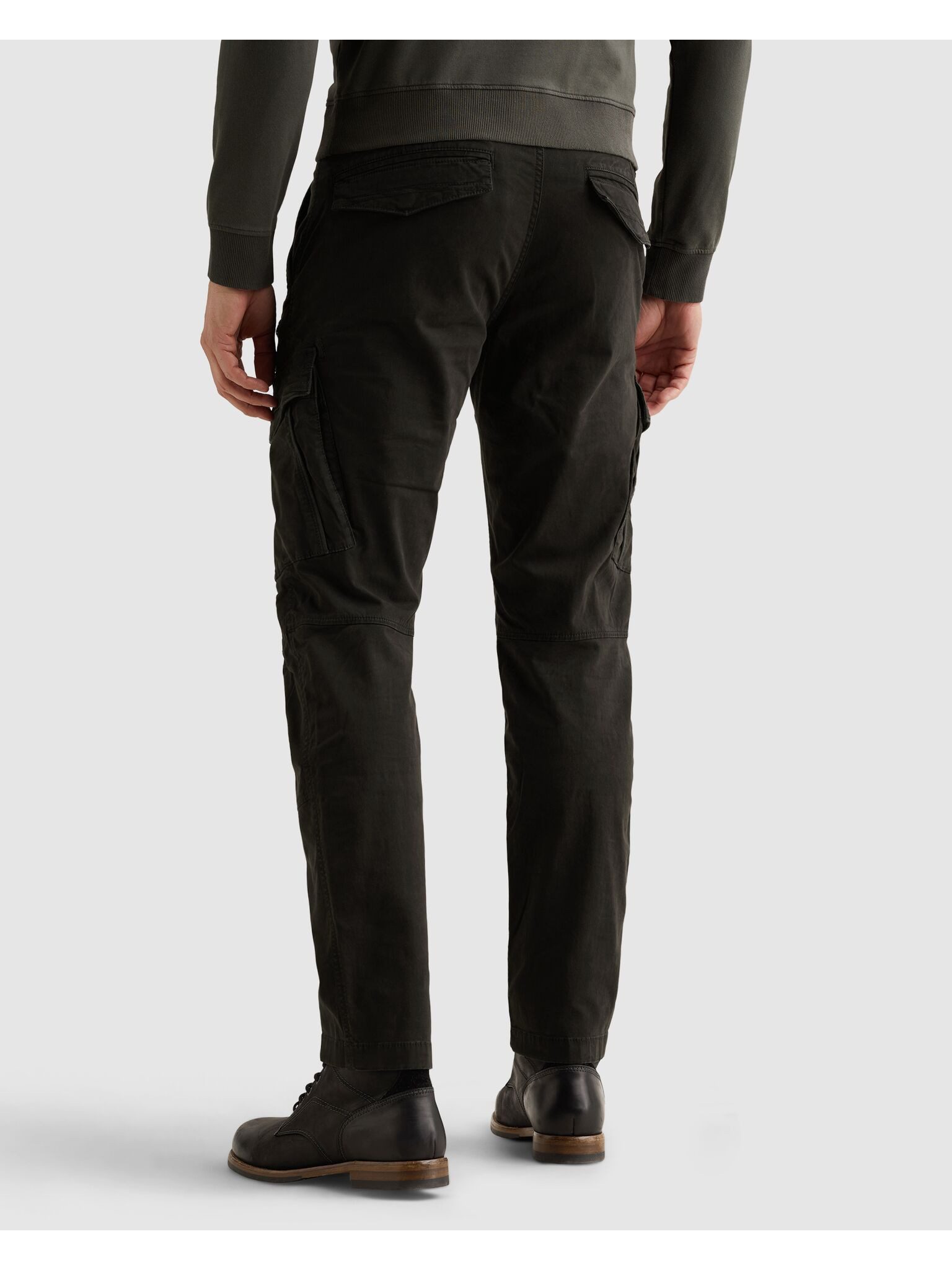 PME LEGEND Cargohose Nordrop Stretch Twill mit Logo Stickerei