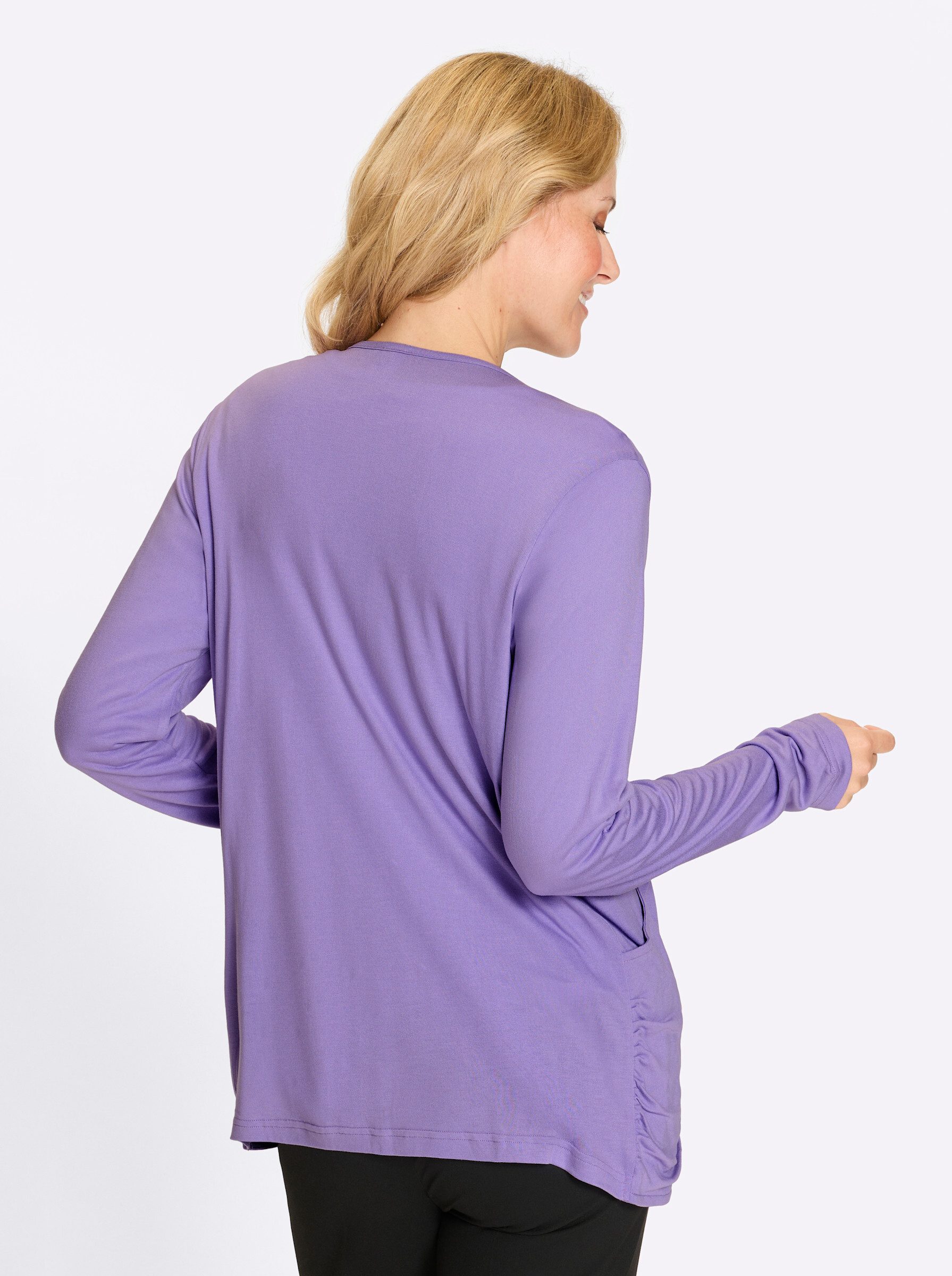 Sieh an! Shirtjacke Shirtjacke Langarm günstig online kaufen